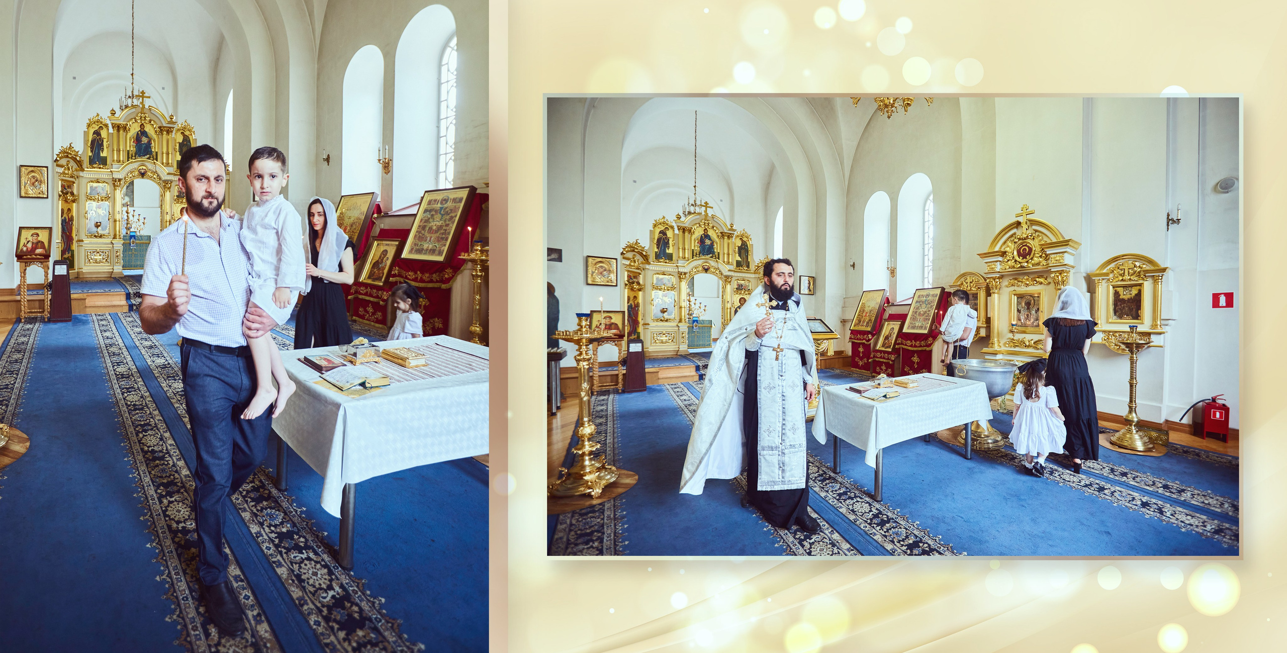 Крестины малыша. Фотограф Кирсанова Наталия. Фотохудожник Наталия Кирсанова