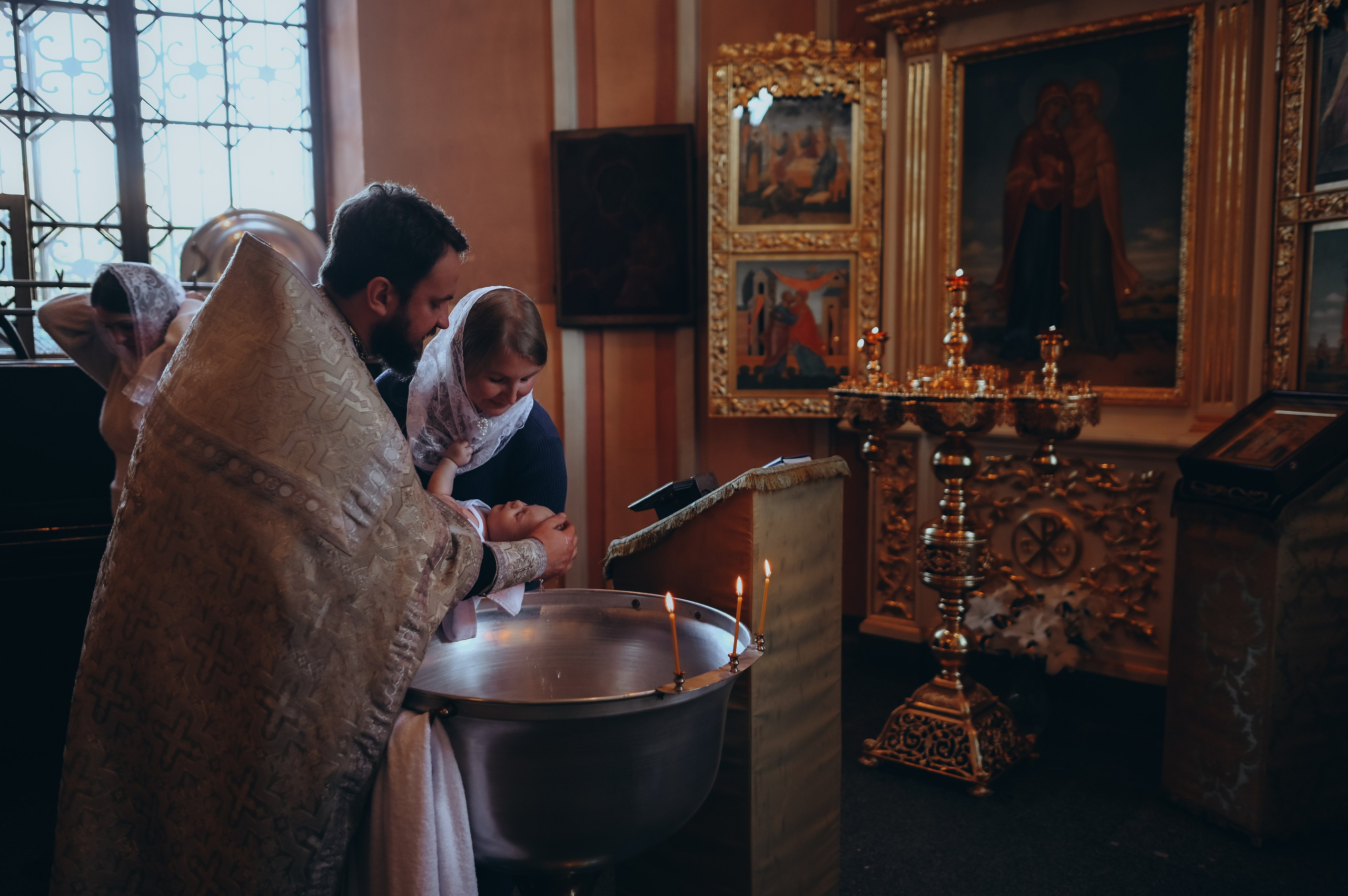 Крещение Любочки. Семейный и свадебный фотограф в Санкт-Петербурге Яна