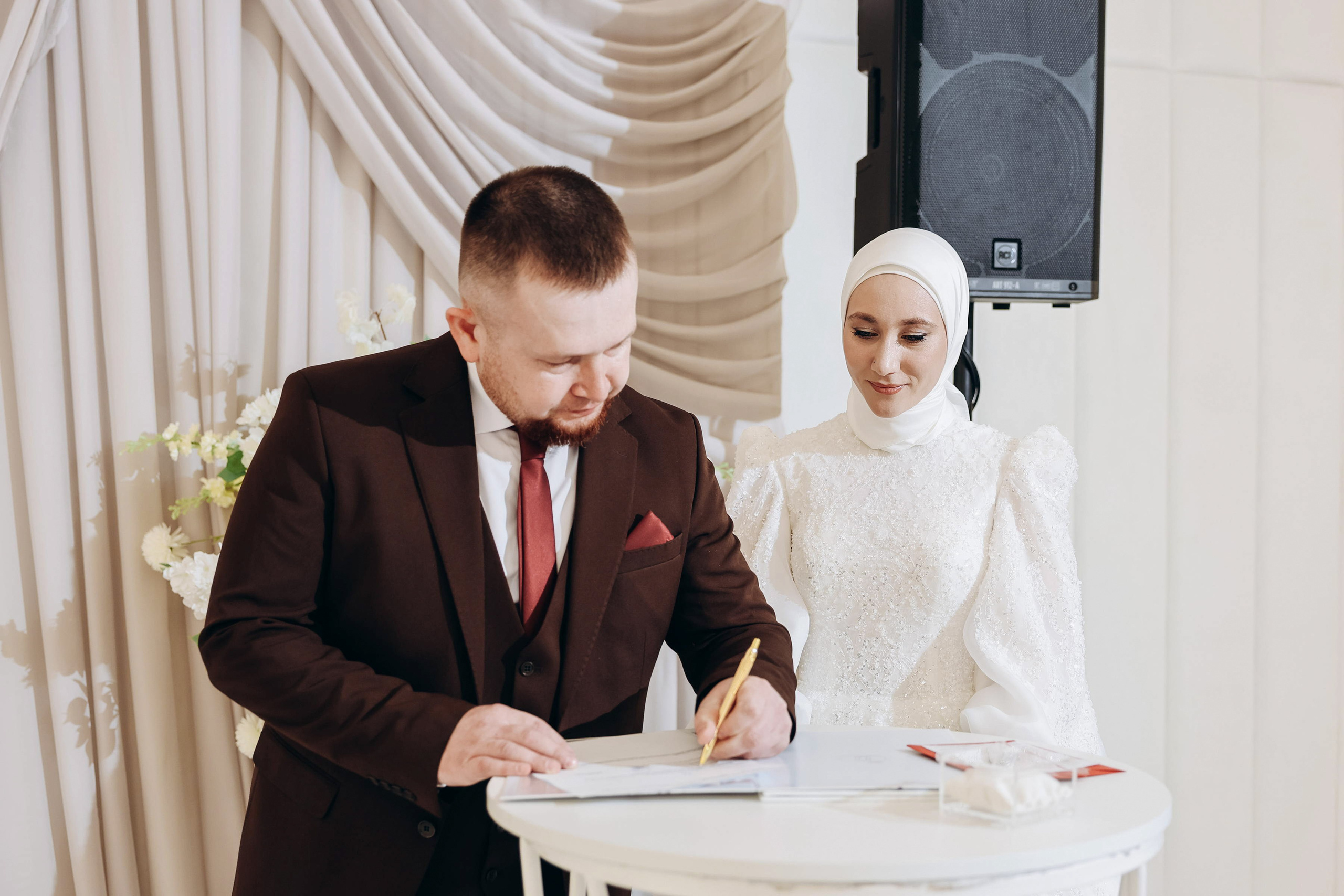 Инсаф и Айгуль. Мечеть Рауза. Свадебный фотограф Казань|Москва Ranas4you