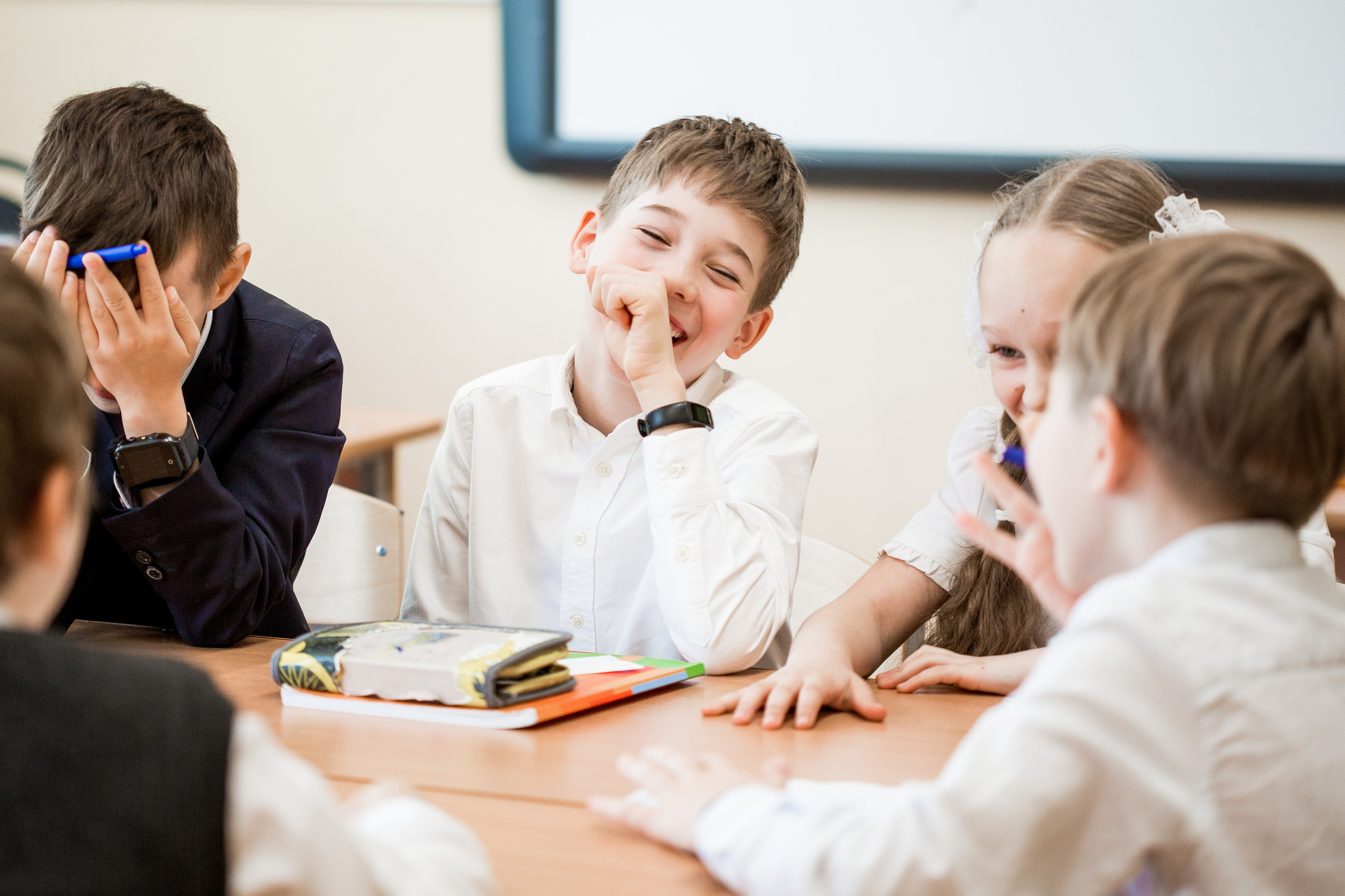 Школьная фотосъемка 3 класса. Репортажный фотограф Борис Геер