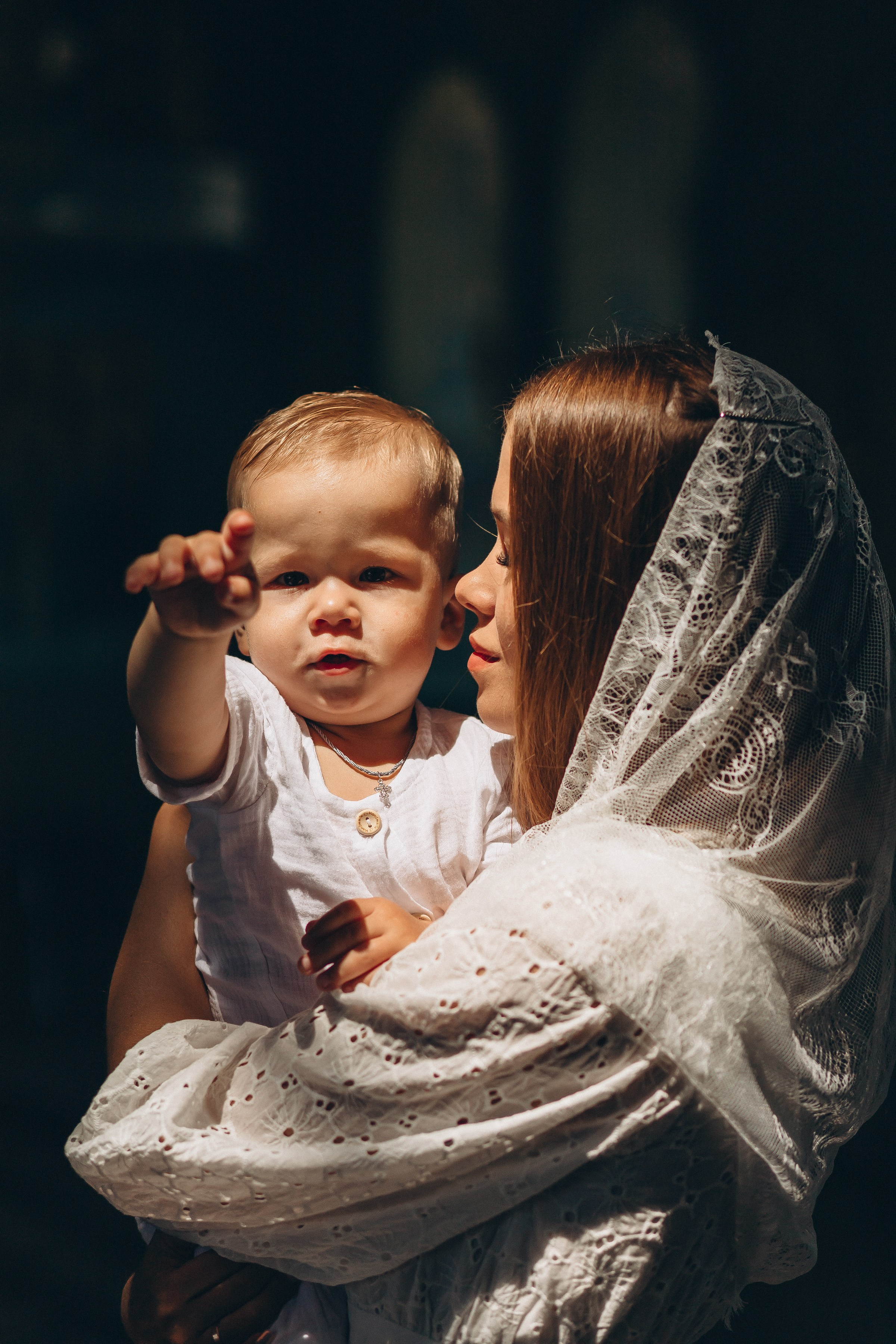 Крещение Максима. Семейный фотограф в Волгодонске Краченцева Анна