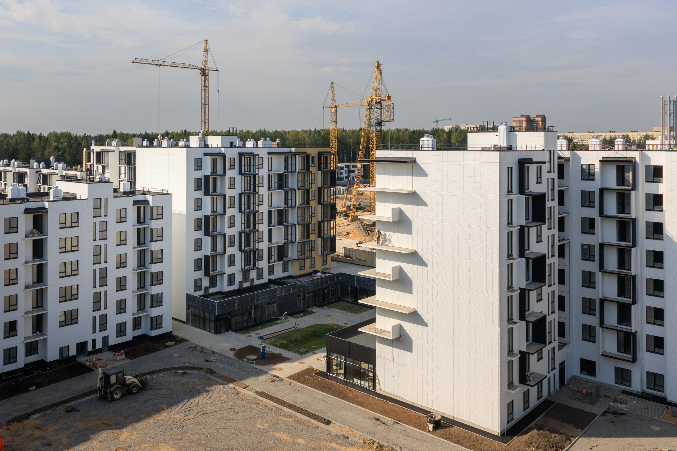 Архитектурная и репортажная фотосъёмка для застройщика