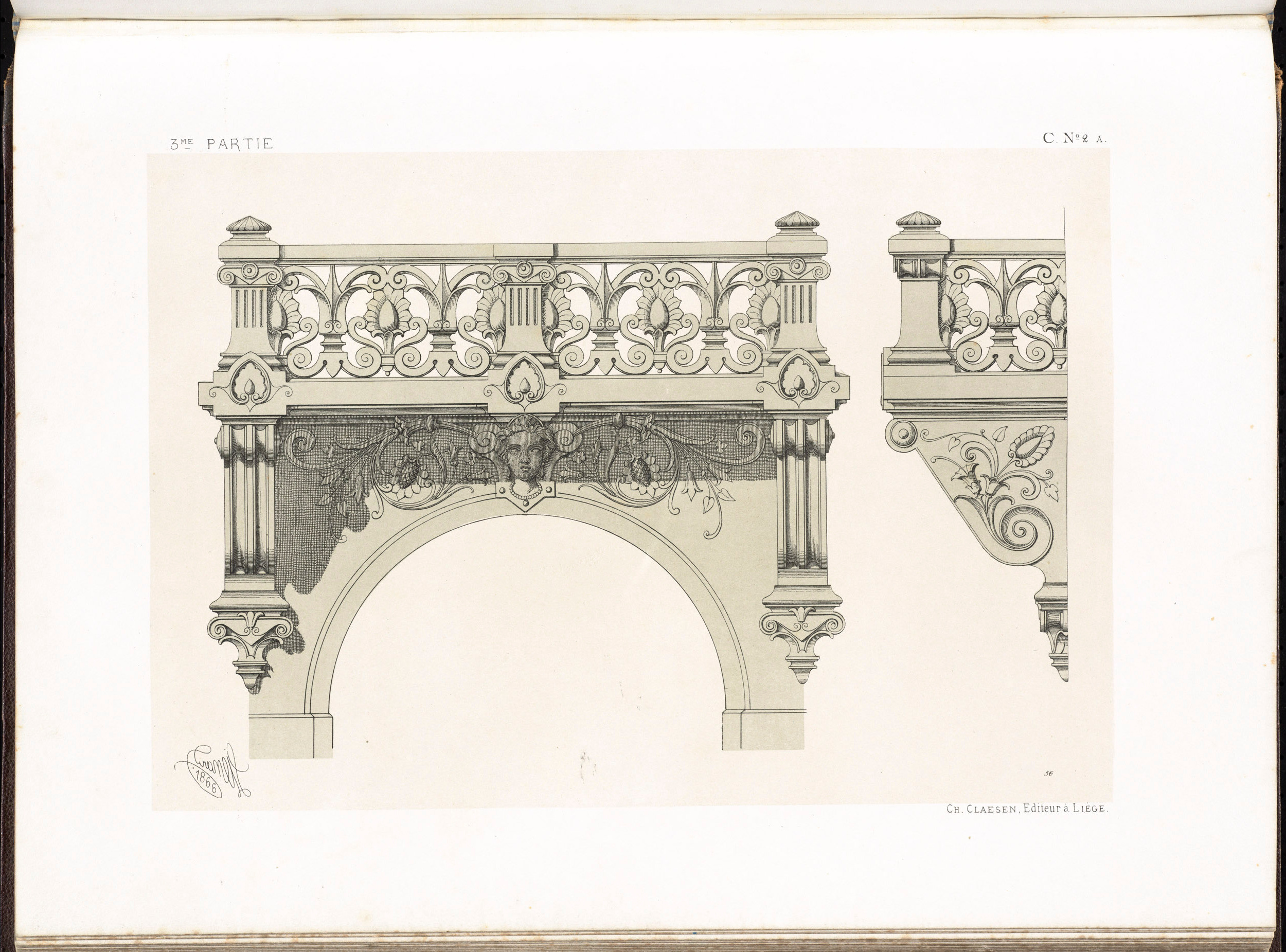 Spécimens de la décoration et de l'ornementation au XIXe siècle. Художественная мастерская