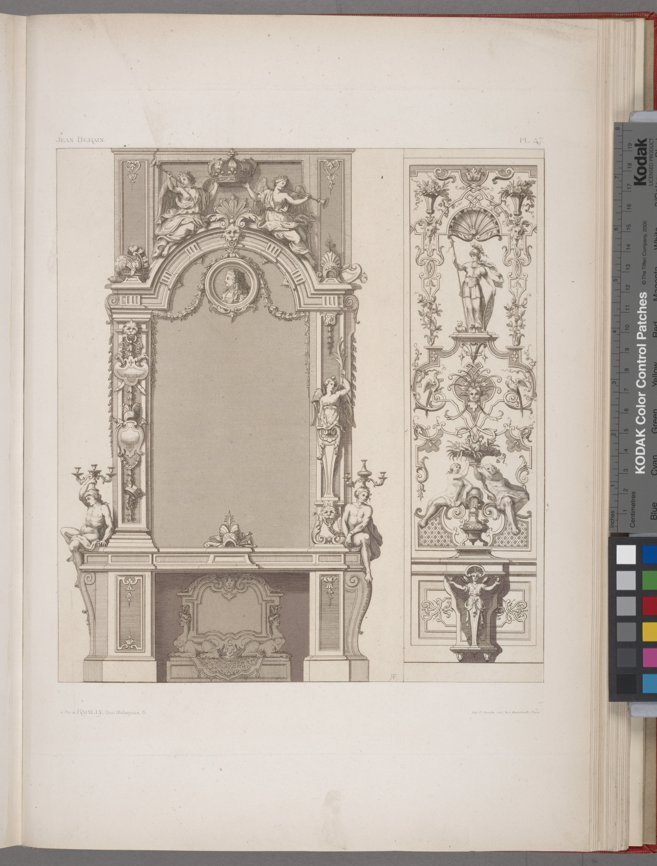 Микеланджело Перголези 1780 гг. Гравюры с орнаментами для украшения предметов. Художественная мастерская