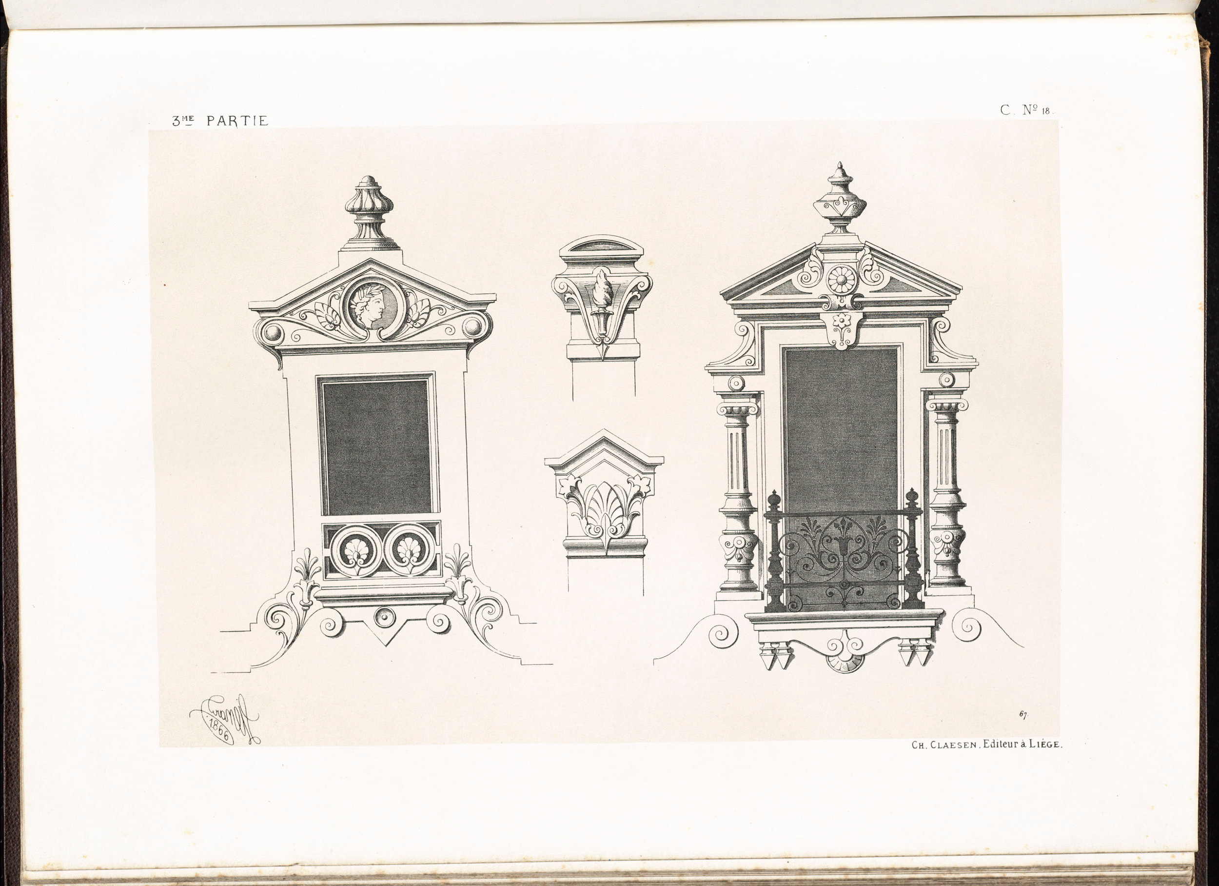 Spécimens de la décoration et de l'ornementation au XIXe siècle. Художественная мастерская
