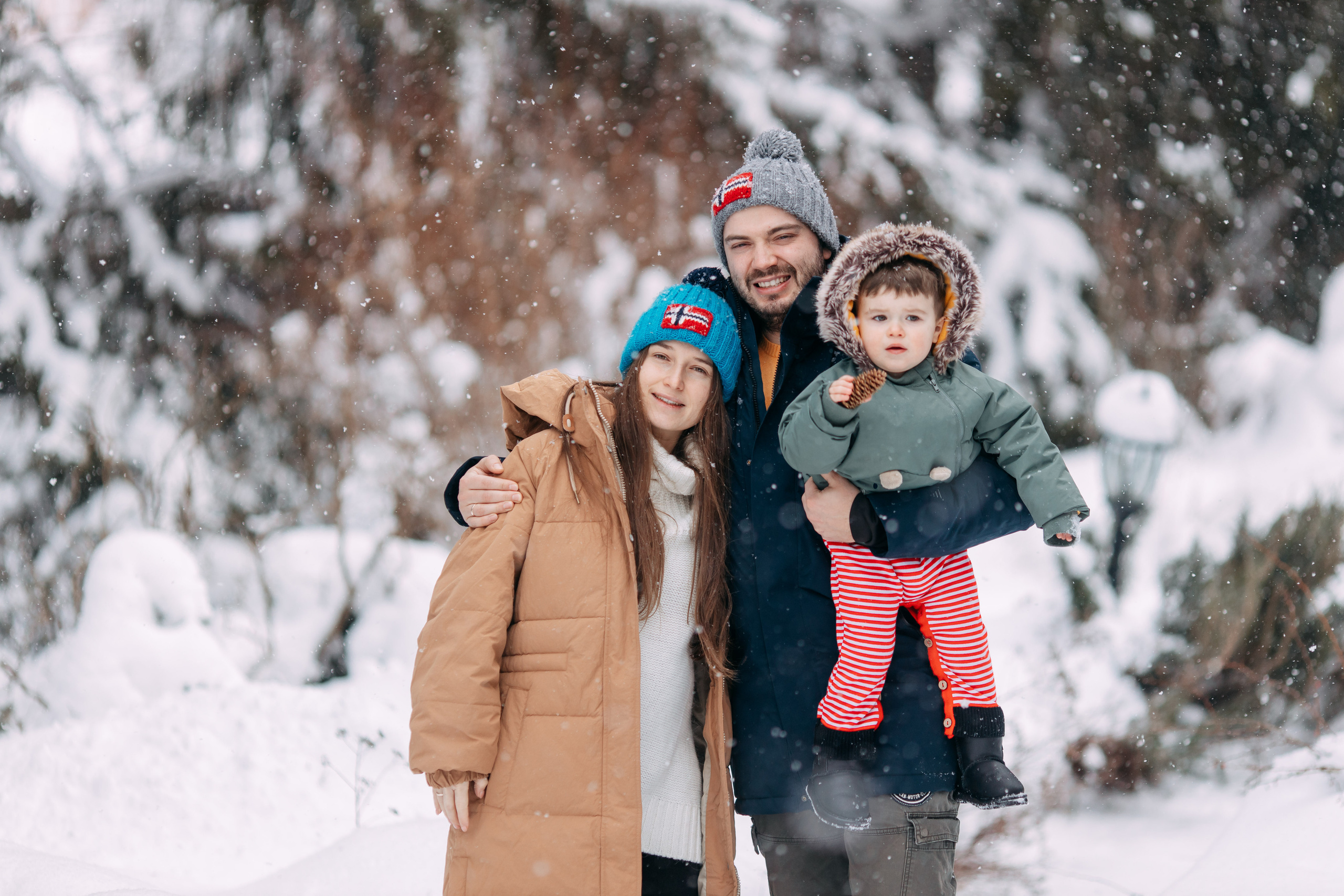 Новогодняя фотосъемка на дому, 4 семьи. Фото и видео съемка. Андрей Ионов