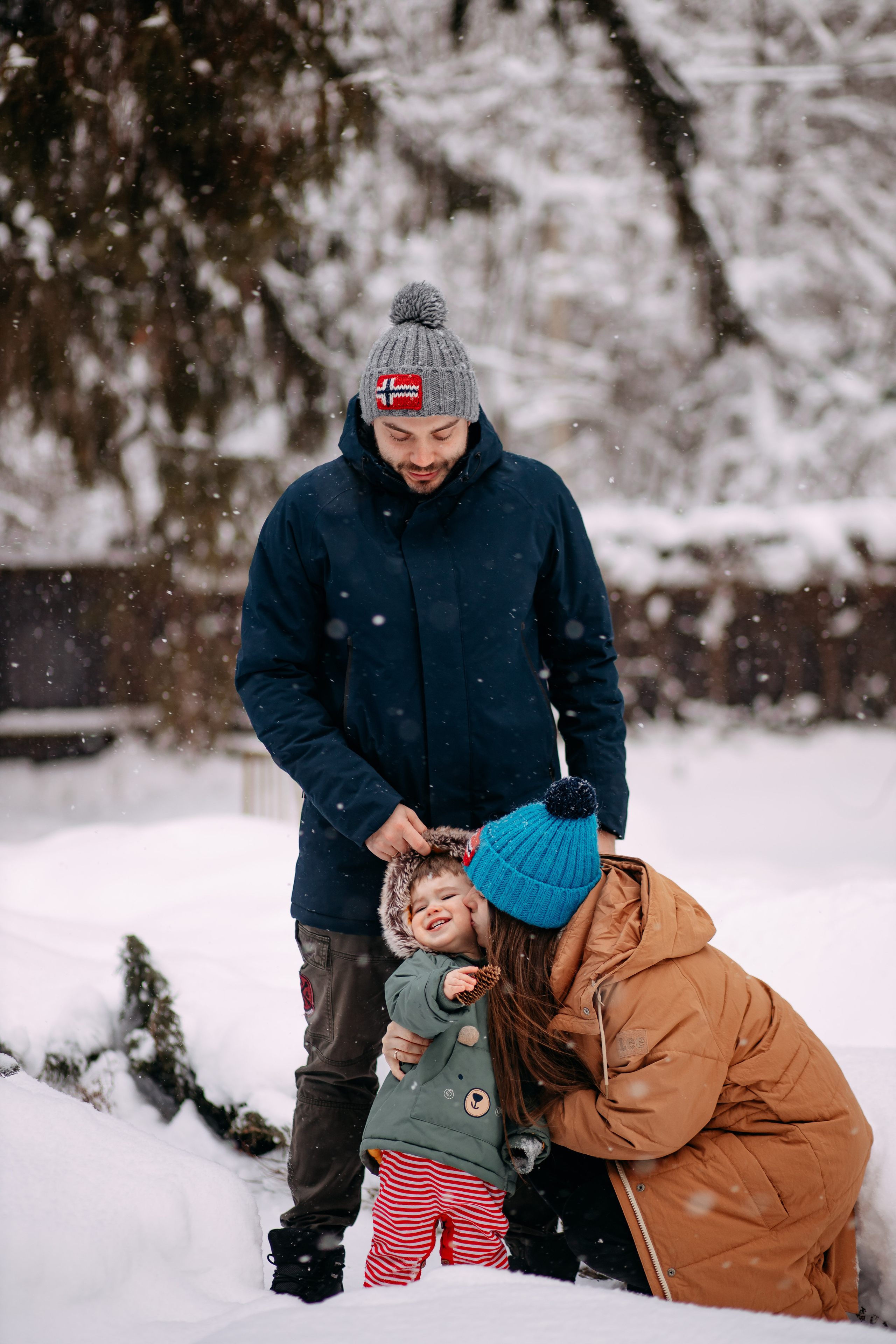 Новогодняя фотосъемка на дому, 4 семьи. Фото и видео съемка. Андрей Ионов