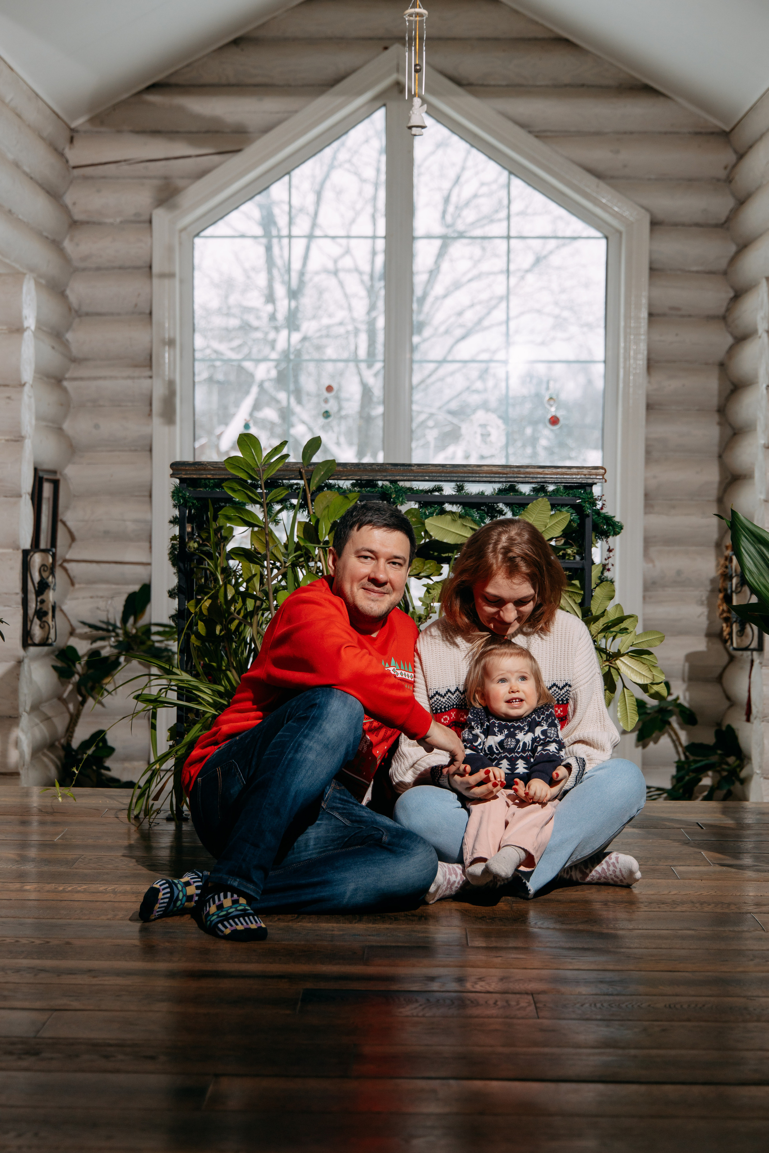 Новогодняя фотосъемка на дому, 4 семьи. Фото и видео съемка. Андрей Ионов