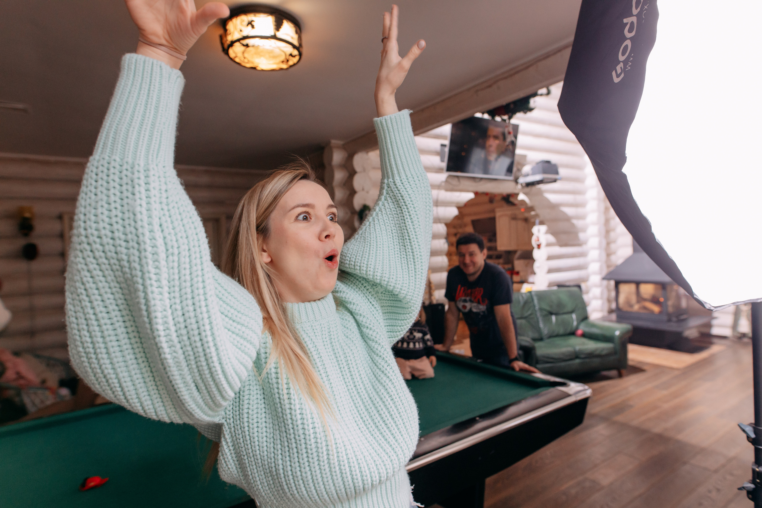 Новогодняя фотосъемка на дому, 4 семьи. Фото и видео съемка. Андрей Ионов