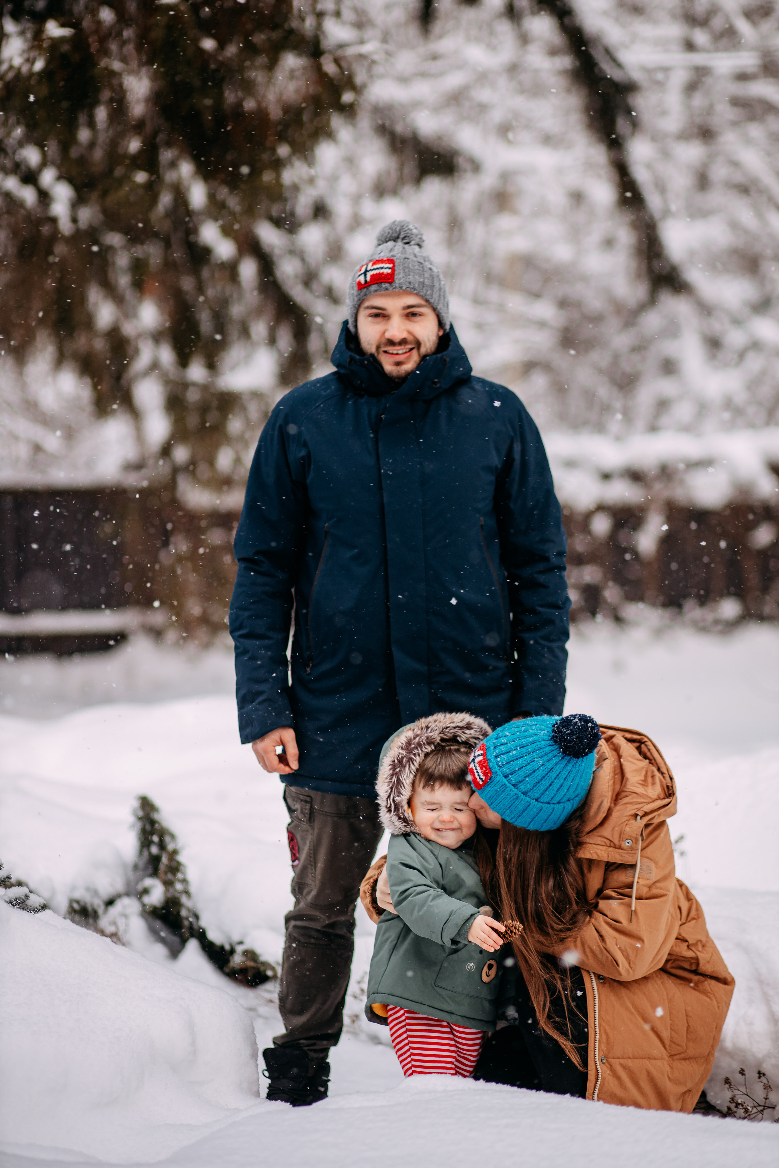Новогодняя фотосъемка на дому, 4 семьи. Фото и видео съемка. Андрей Ионов