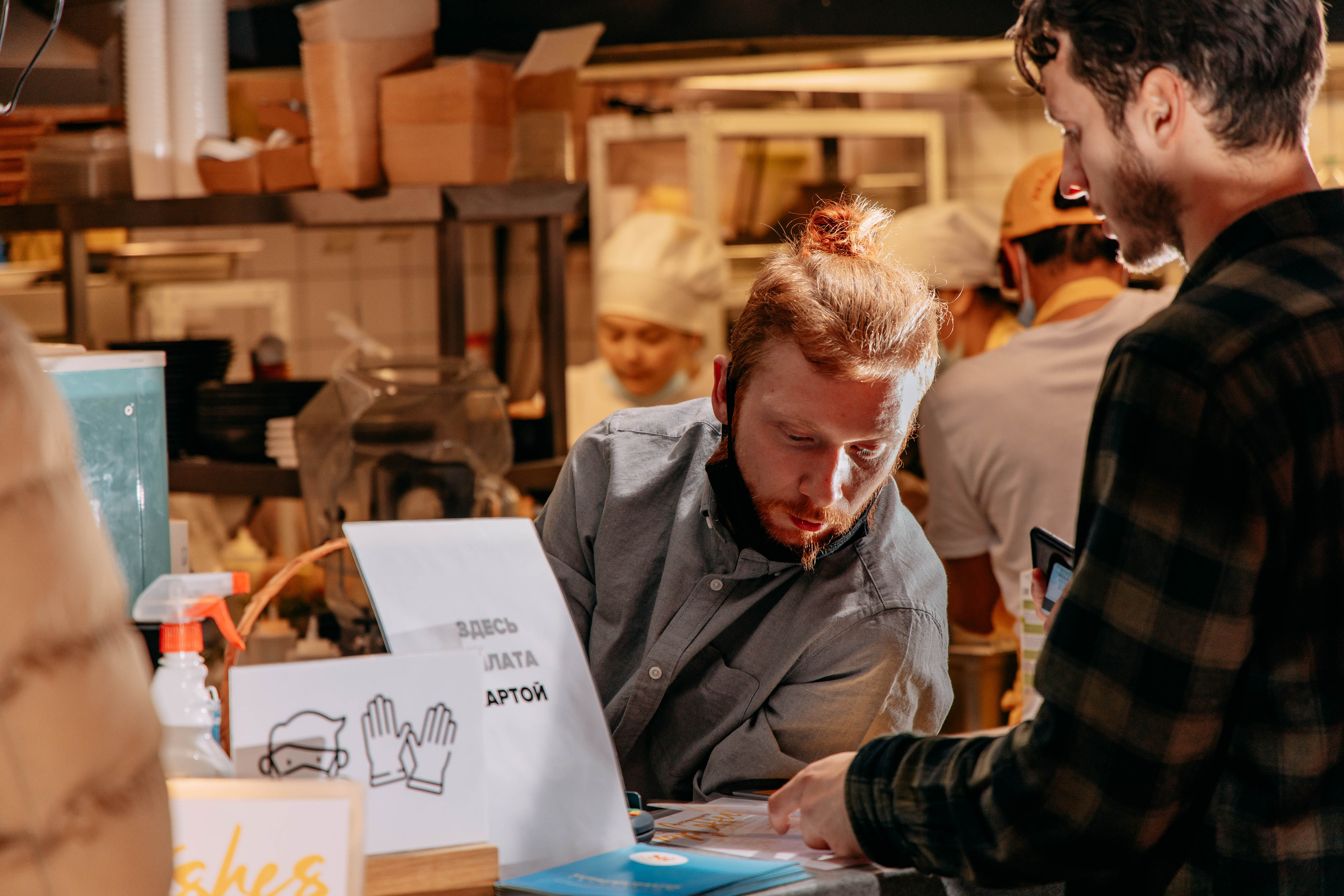 Открытие точки быстрой еды. Фото и видео съемка. Андрей Ионов