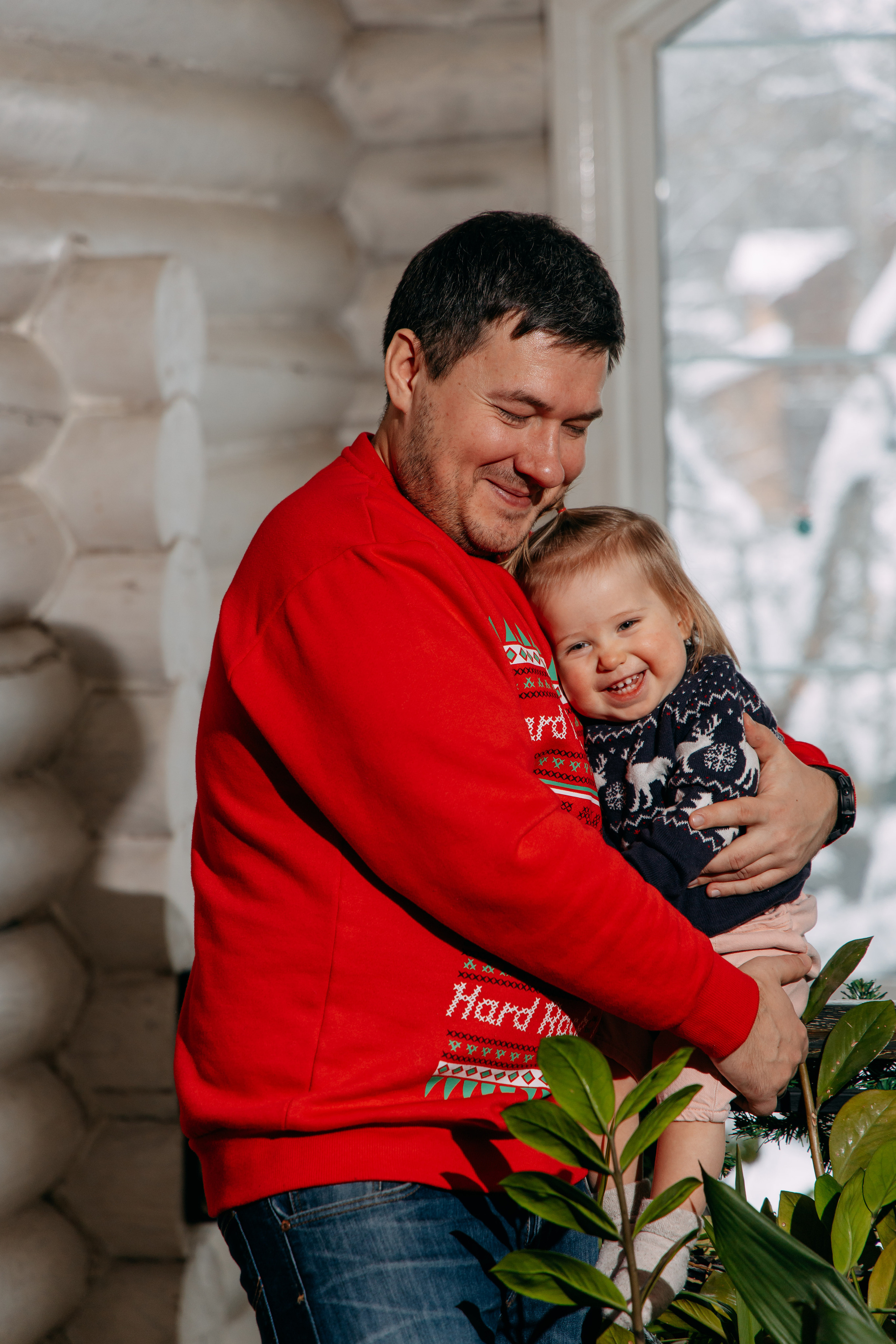 Новогодняя фотосъемка на дому, 4 семьи. Фото и видео съемка. Андрей Ионов