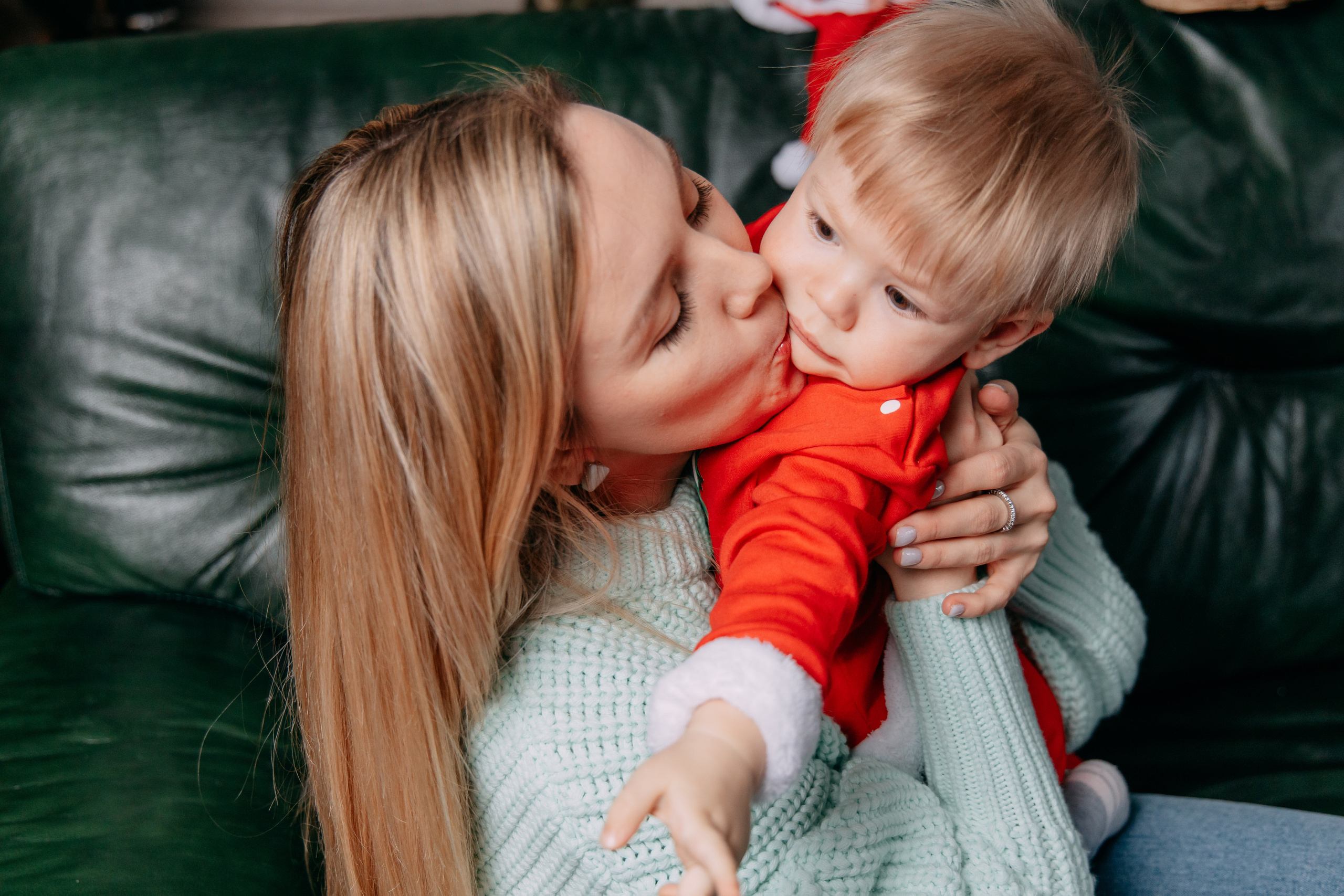 Новогодняя фотосъемка на дому, 4 семьи. Фото и видео съемка. Андрей Ионов