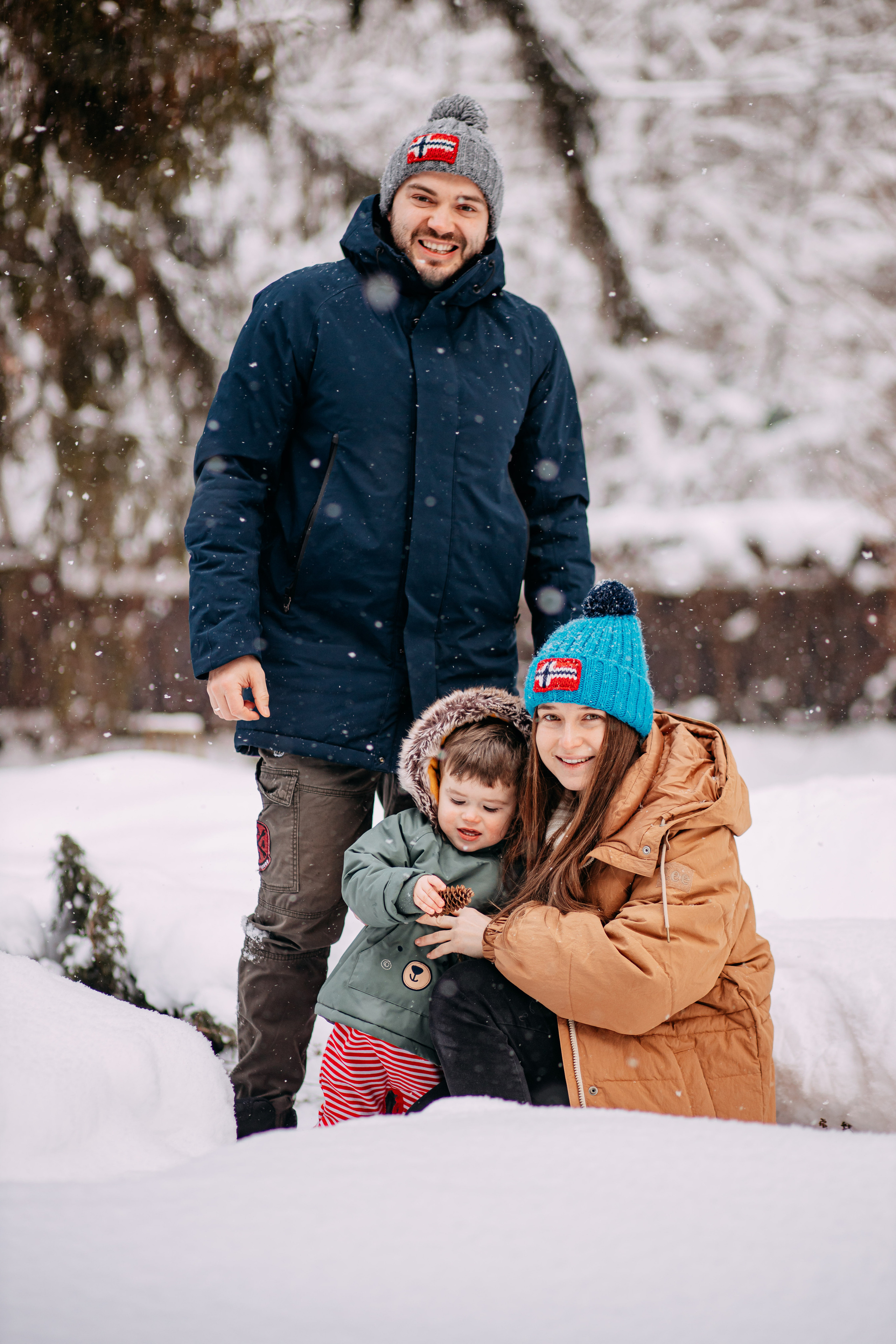 Новогодняя фотосъемка на дому, 4 семьи. Фото и видео съемка. Андрей Ионов