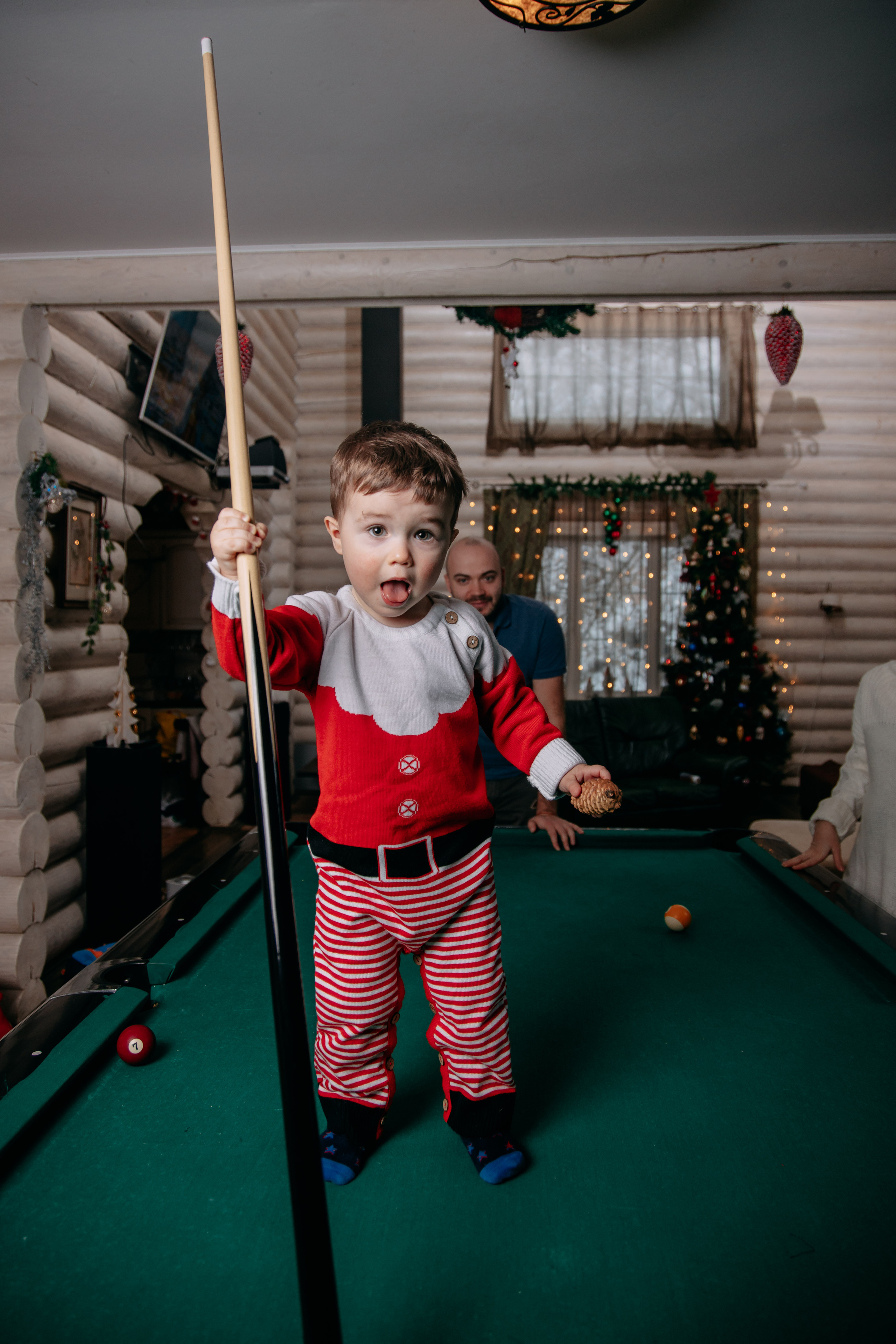 Новогодняя фотосъемка на дому, 4 семьи. Фото и видео съемка. Андрей Ионов