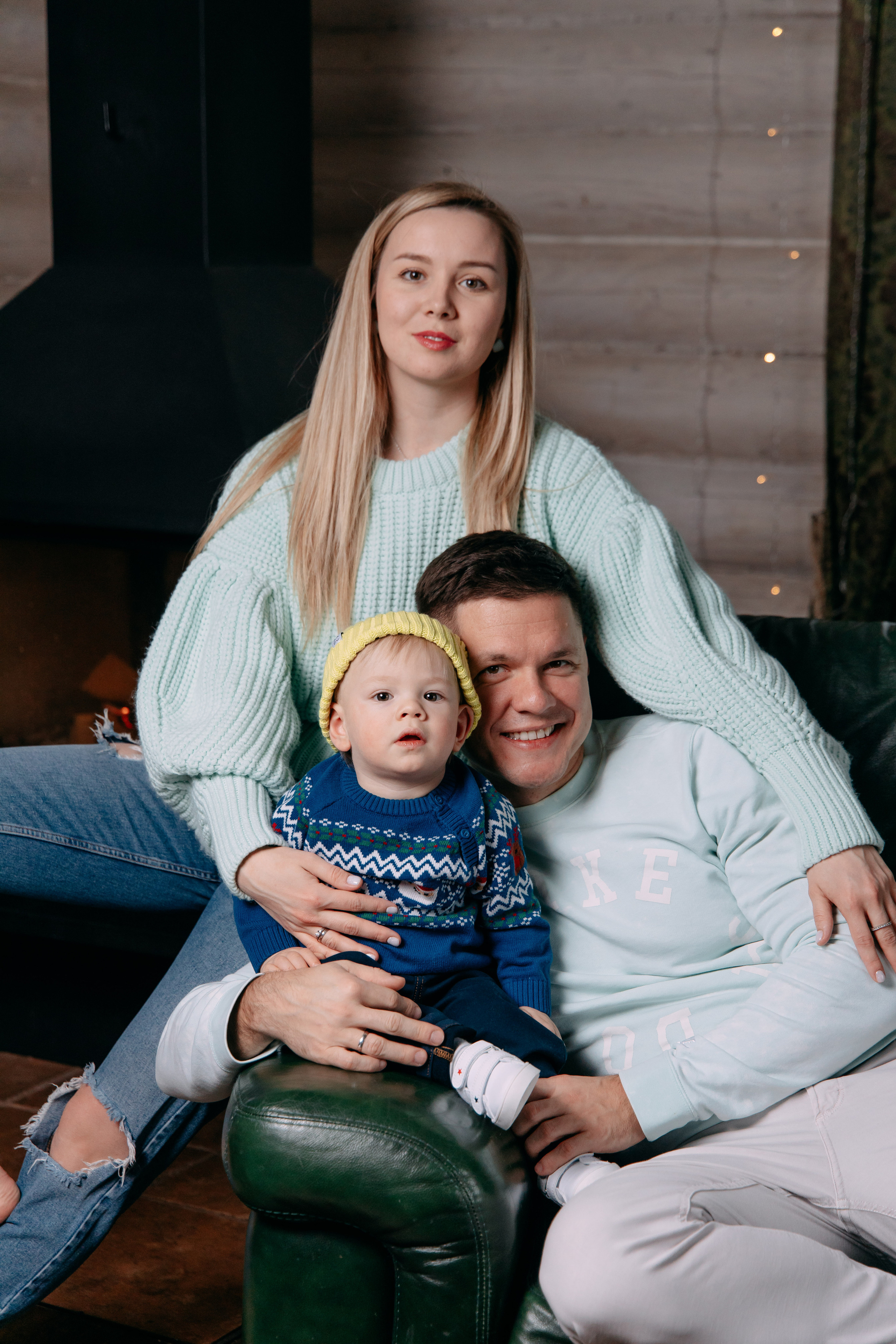 Новогодняя фотосъемка на дому, 4 семьи. Фото и видео съемка. Андрей Ионов