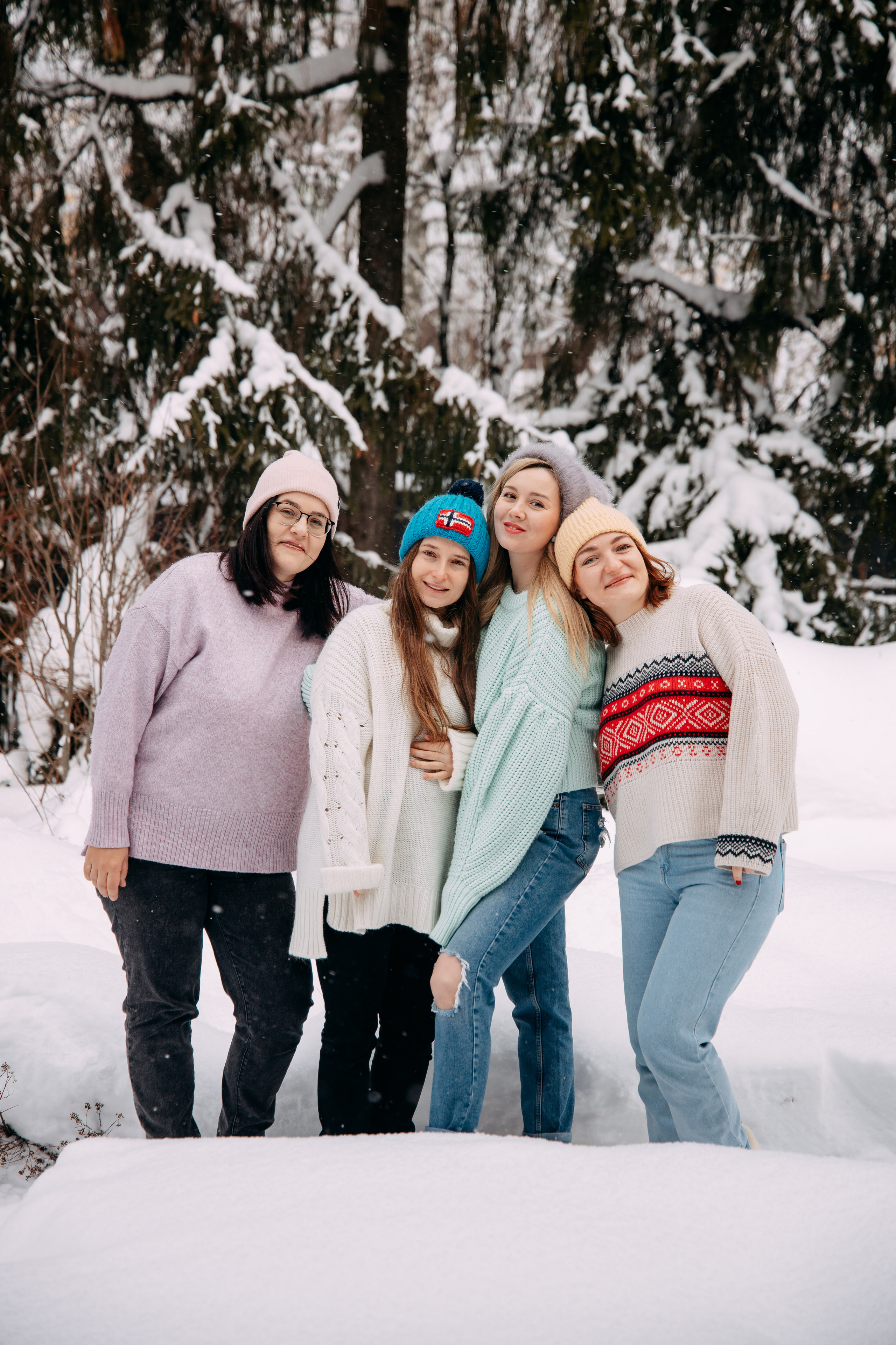 Новогодняя фотосъемка на дому, 4 семьи. Фото и видео съемка. Андрей Ионов