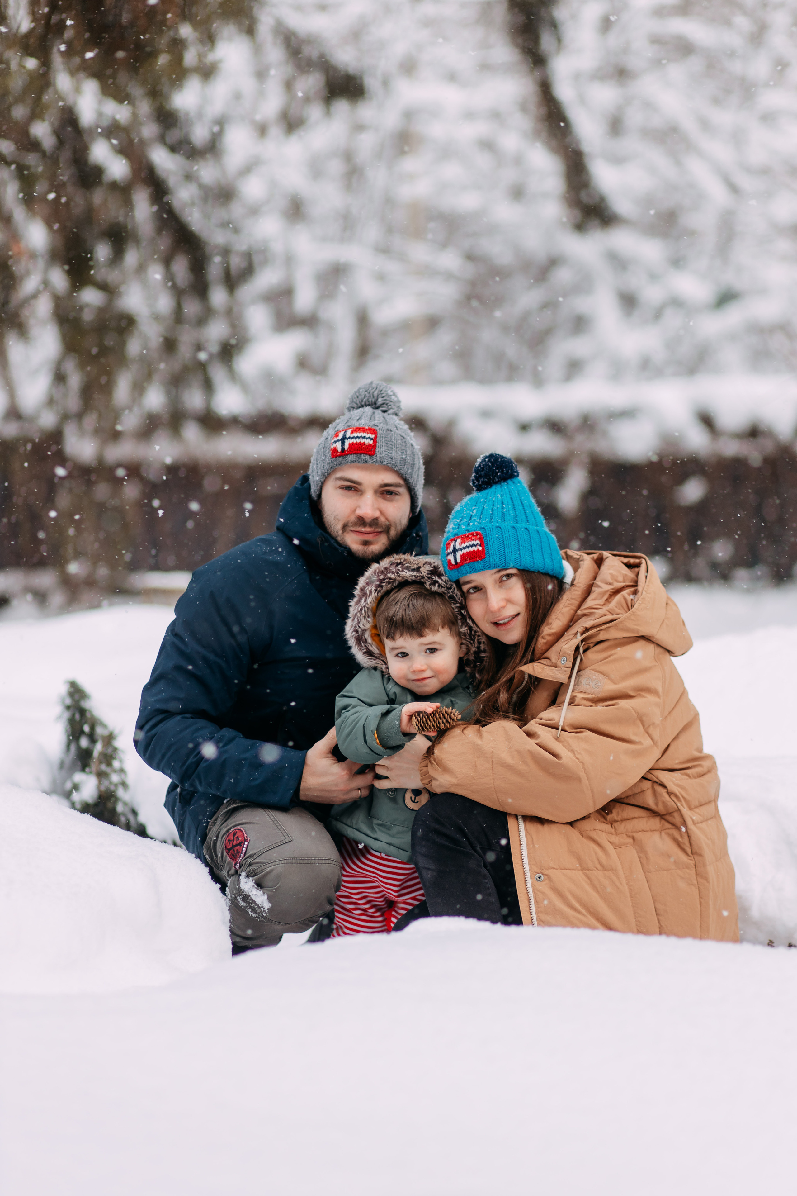 Новогодняя фотосъемка на дому, 4 семьи. Фото и видео съемка. Андрей Ионов