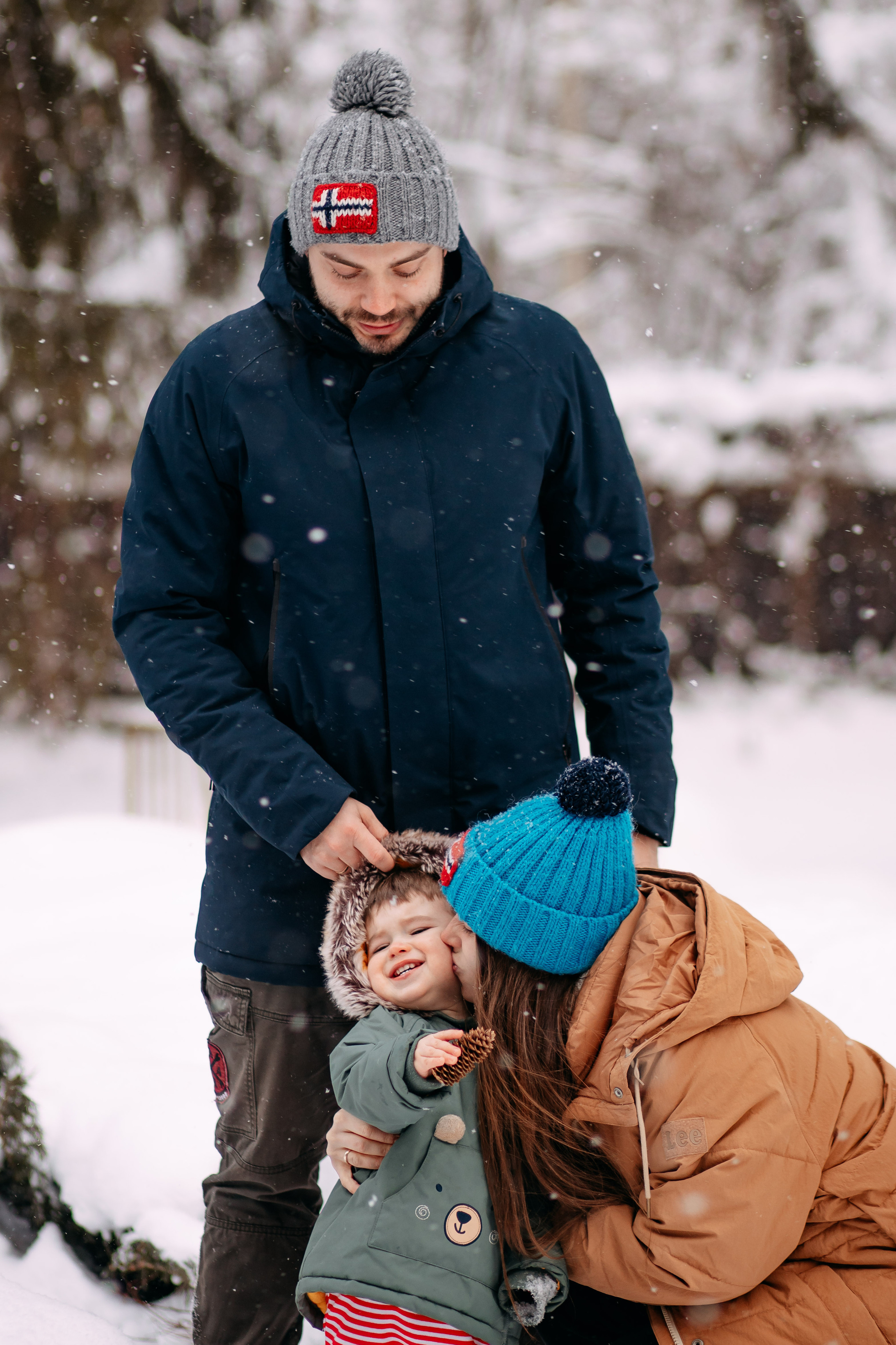 Новогодняя фотосъемка на дому, 4 семьи. Фото и видео съемка. Андрей Ионов