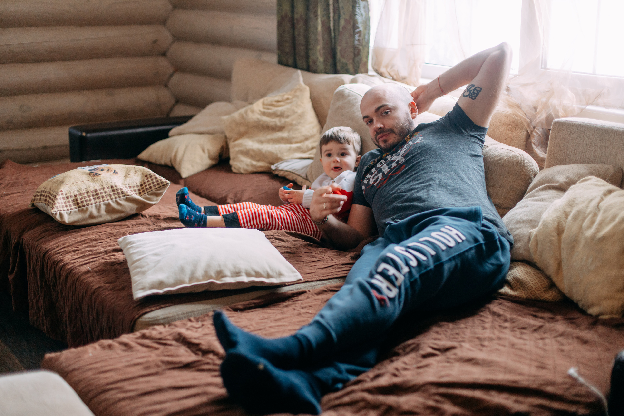 Новогодняя фотосъемка на дому, 4 семьи. Фото и видео съемка. Андрей Ионов