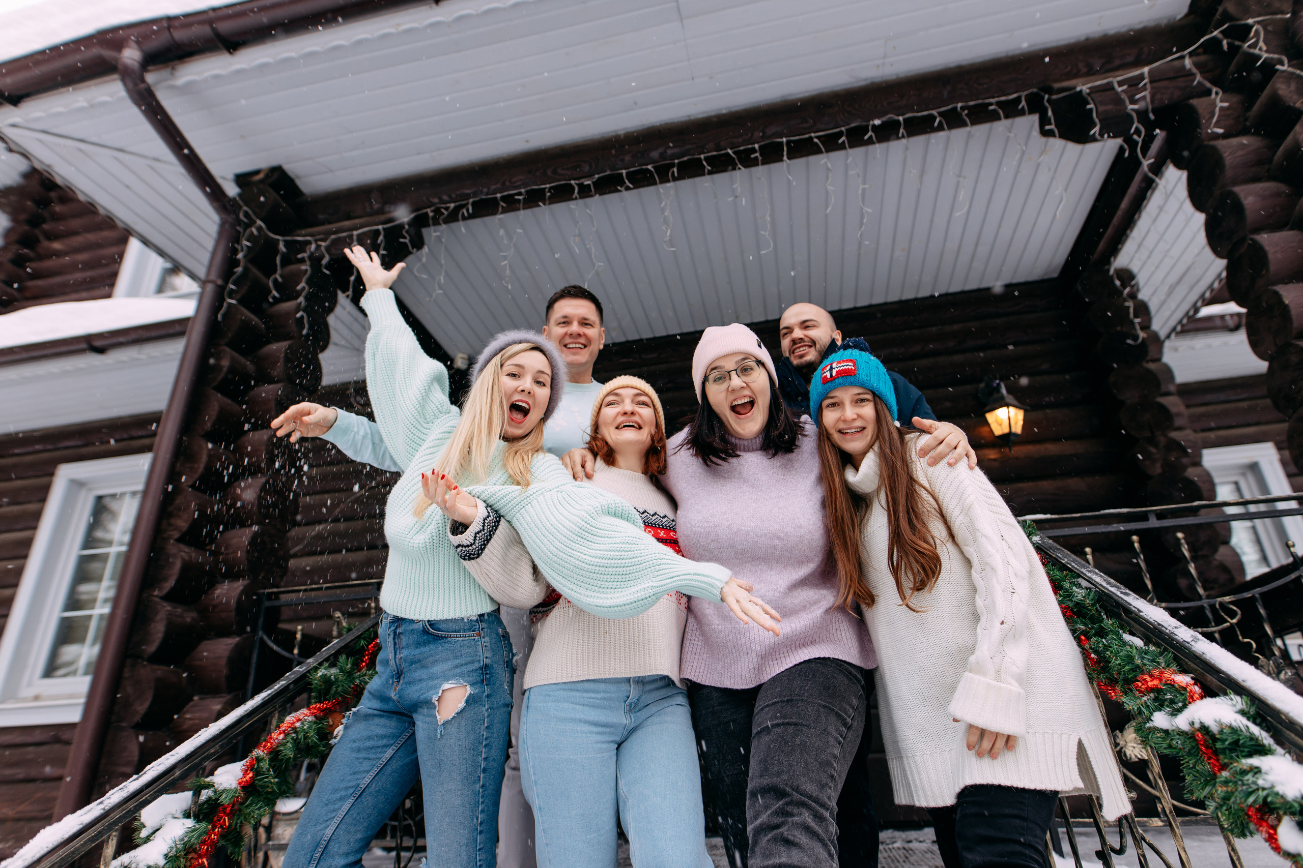 Новогодняя фотосъемка на дому, 4 семьи. Фото и видео съемка. Андрей Ионов