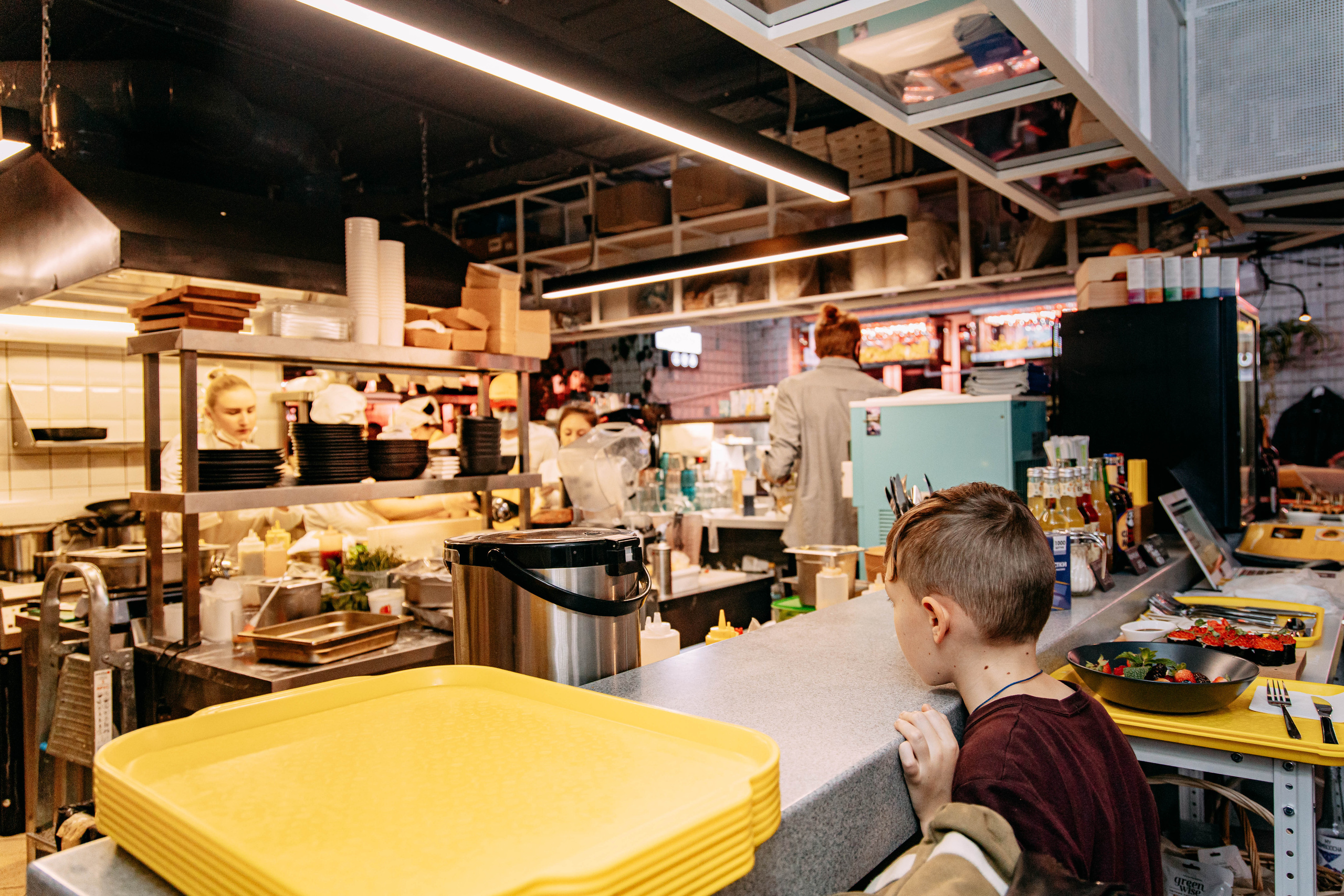 Открытие точки быстрой еды. Фото и видео съемка. Андрей Ионов