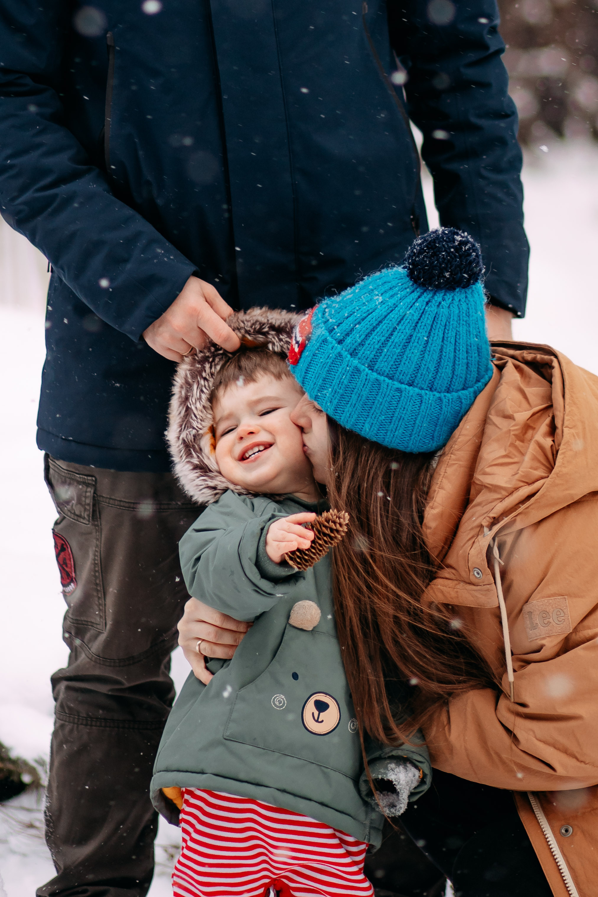 Новогодняя фотосъемка на дому, 4 семьи. Фото и видео съемка. Андрей Ионов