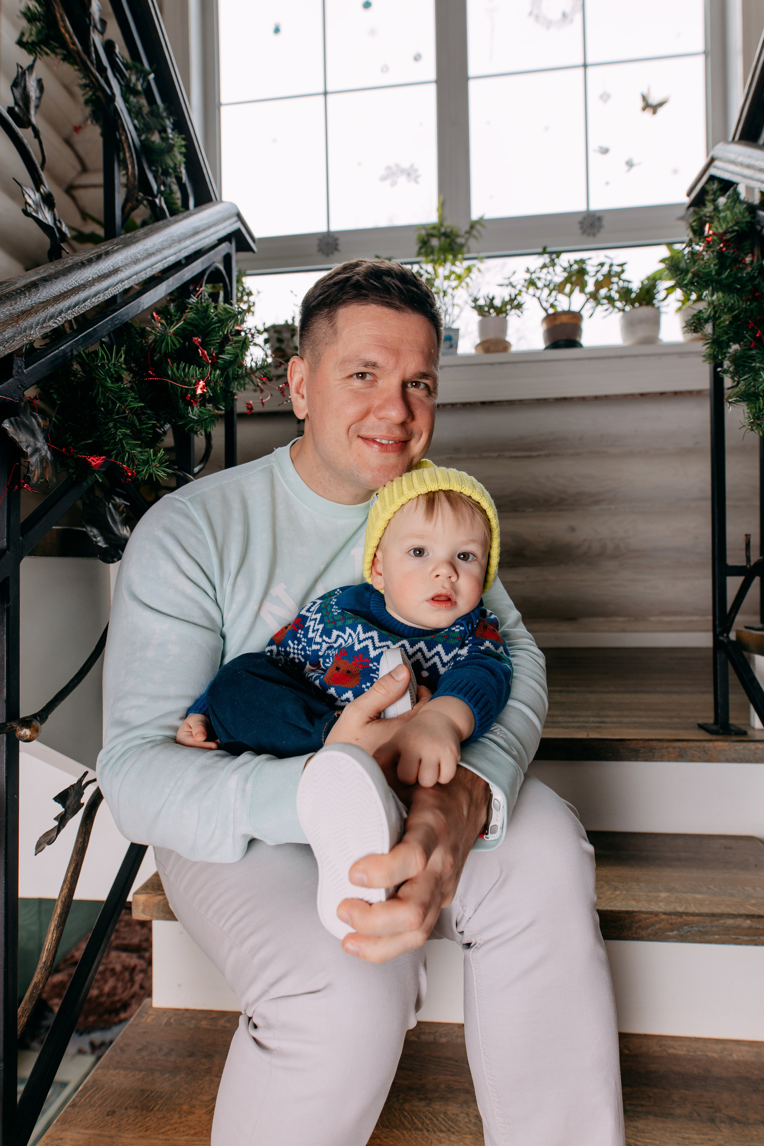 Новогодняя фотосъемка на дому, 4 семьи. Фото и видео съемка. Андрей Ионов