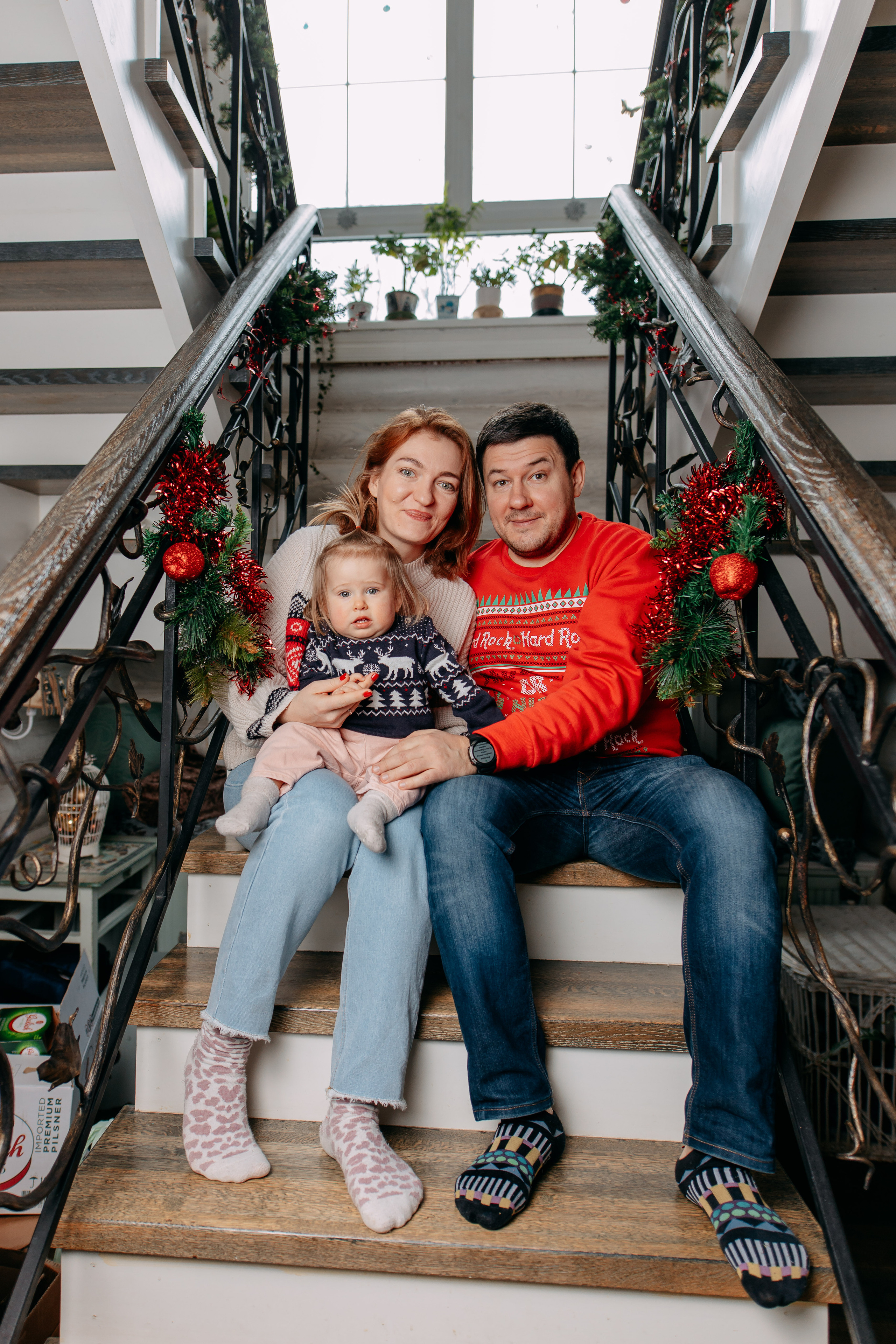 Новогодняя фотосъемка на дому, 4 семьи. Фото и видео съемка. Андрей Ионов