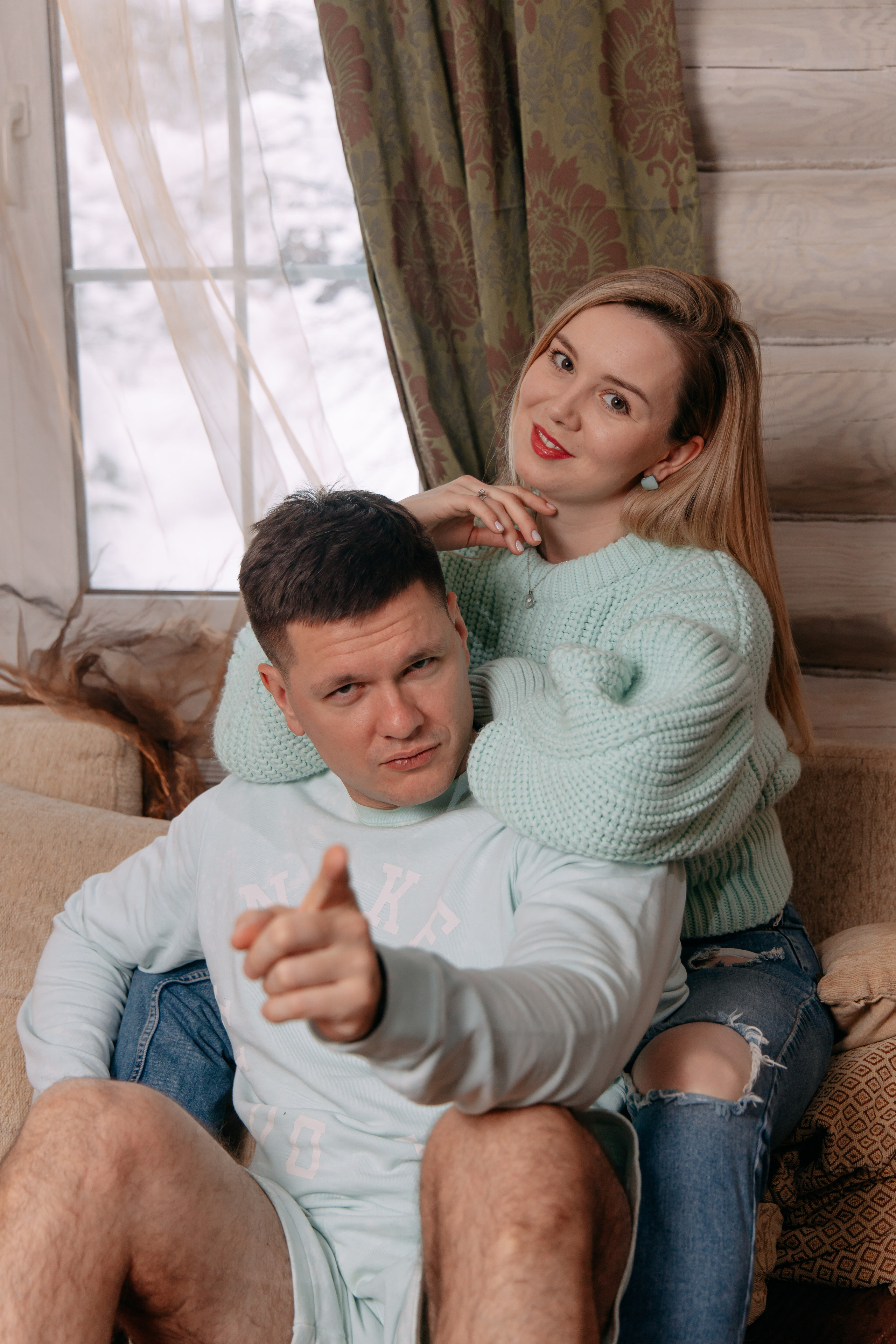 Новогодняя фотосъемка на дому, 4 семьи. Фото и видео съемка. Андрей Ионов