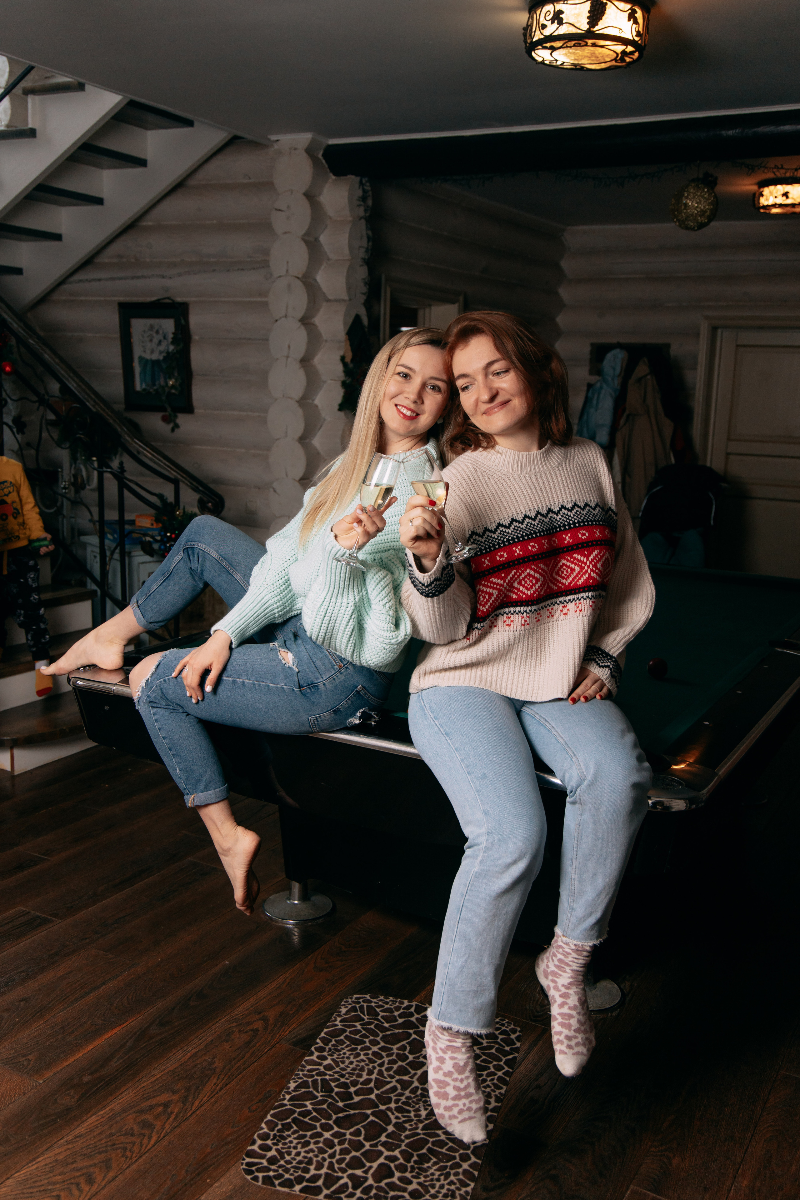 Новогодняя фотосъемка на дому, 4 семьи. Фото и видео съемка. Андрей Ионов