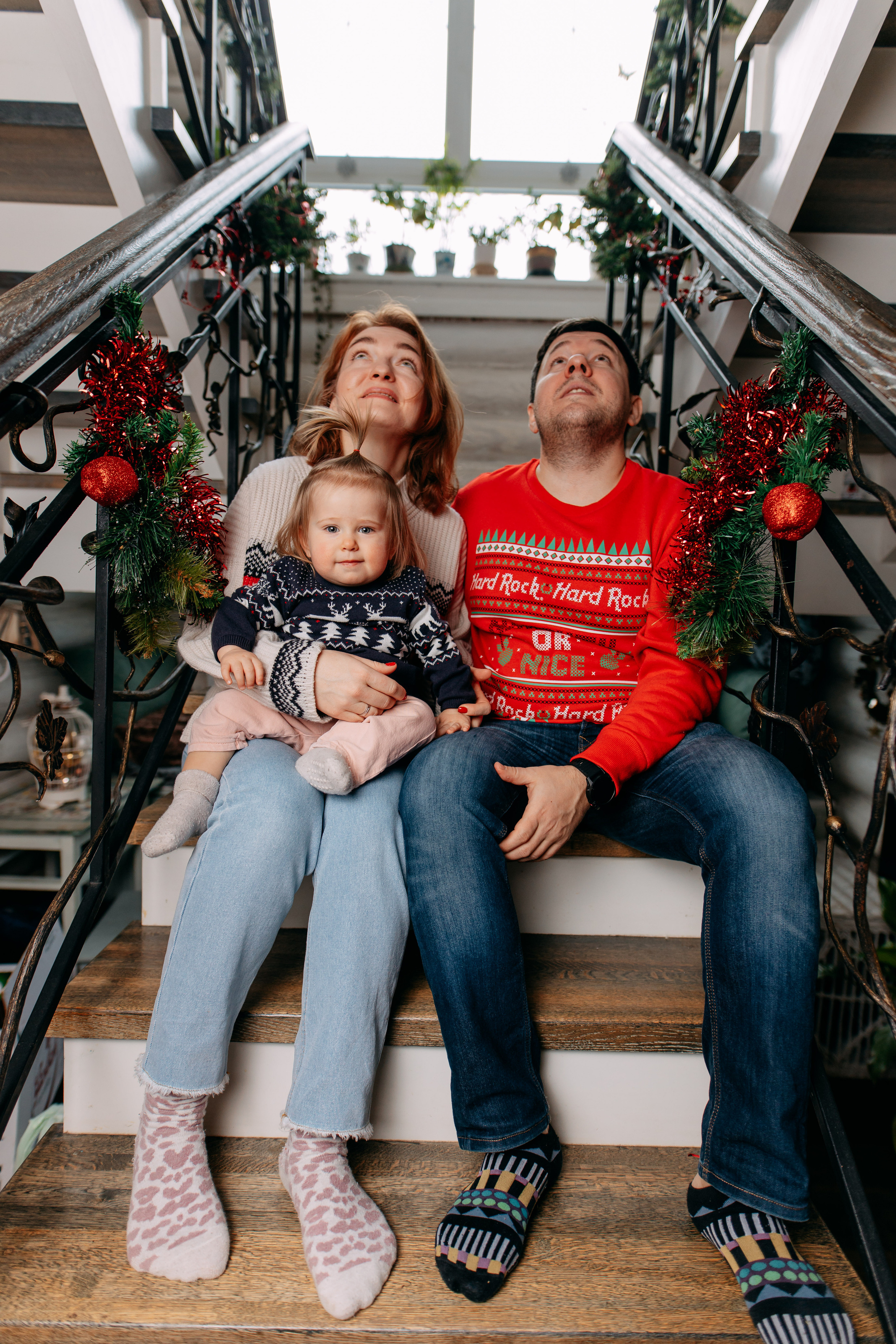 Новогодняя фотосъемка на дому, 4 семьи. Фото и видео съемка. Андрей Ионов