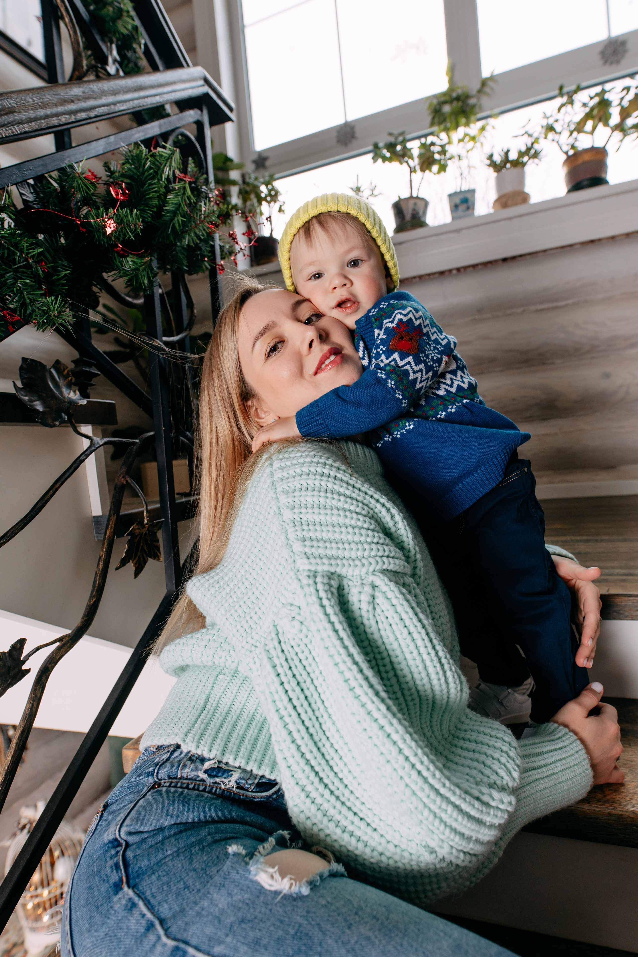 Новогодняя фотосъемка на дому, 4 семьи. Фото и видео съемка. Андрей Ионов