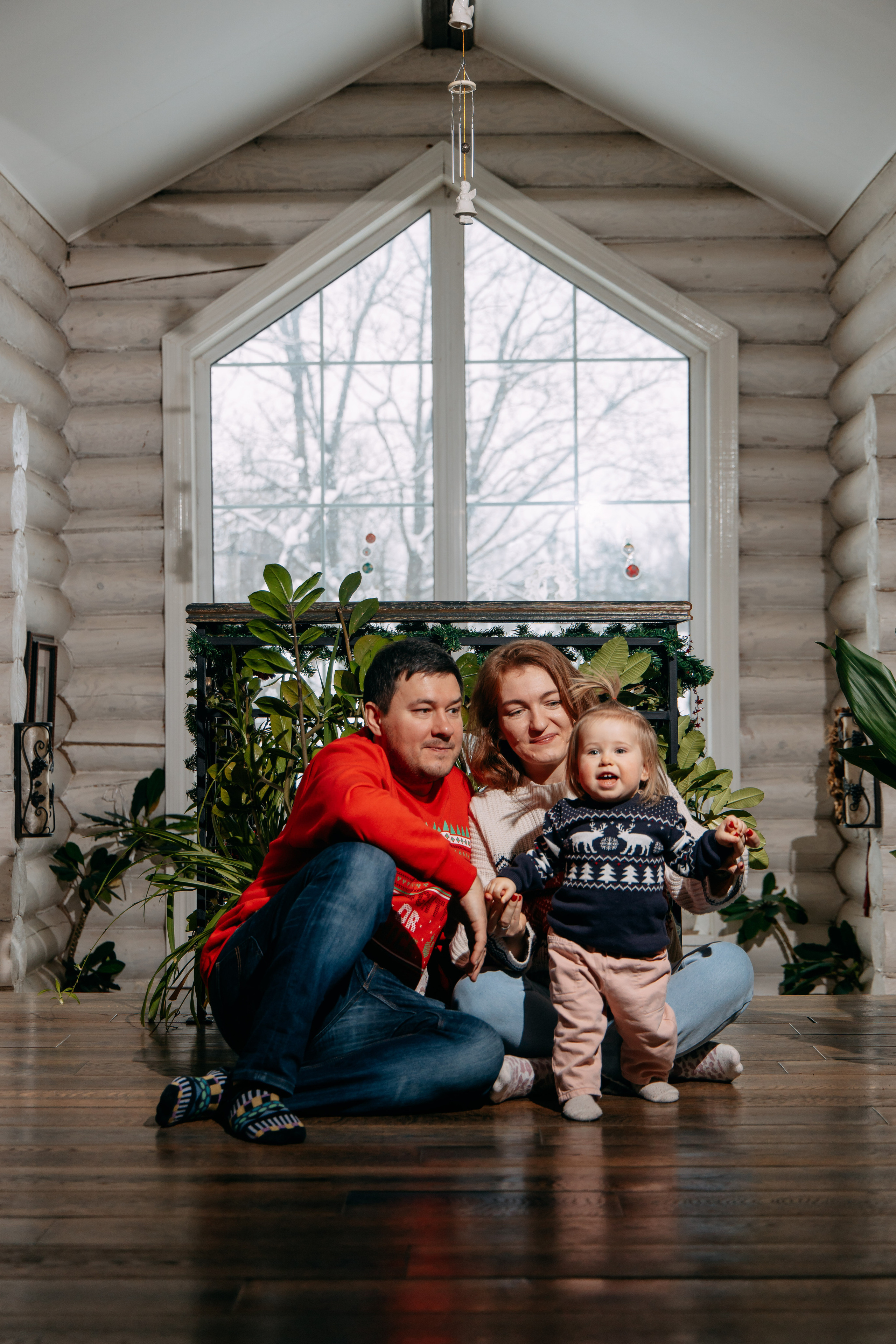 Новогодняя фотосъемка на дому, 4 семьи. Фото и видео съемка. Андрей Ионов