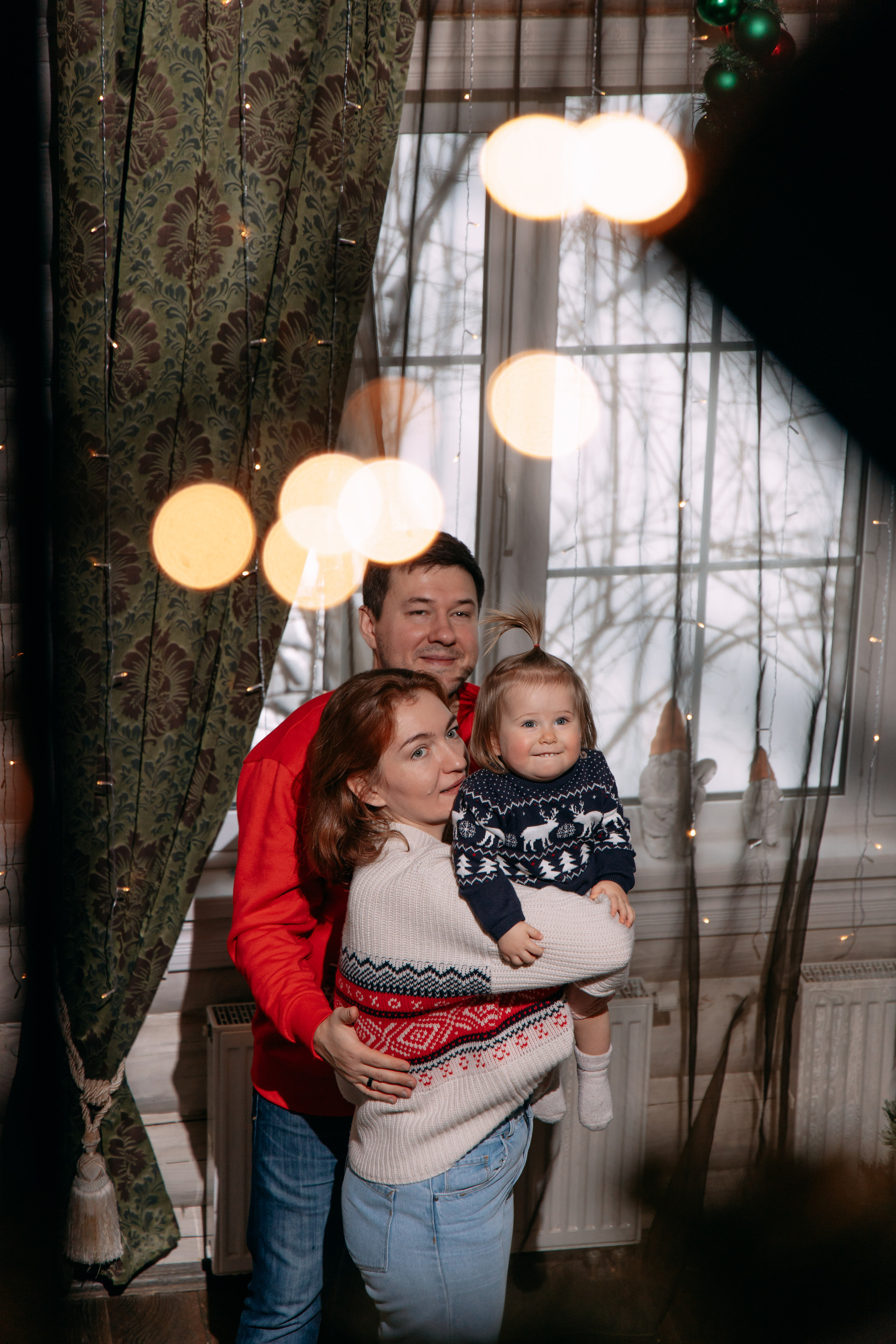 Новогодняя фотосъемка на дому, 4 семьи. Фото и видео съемка. Андрей Ионов