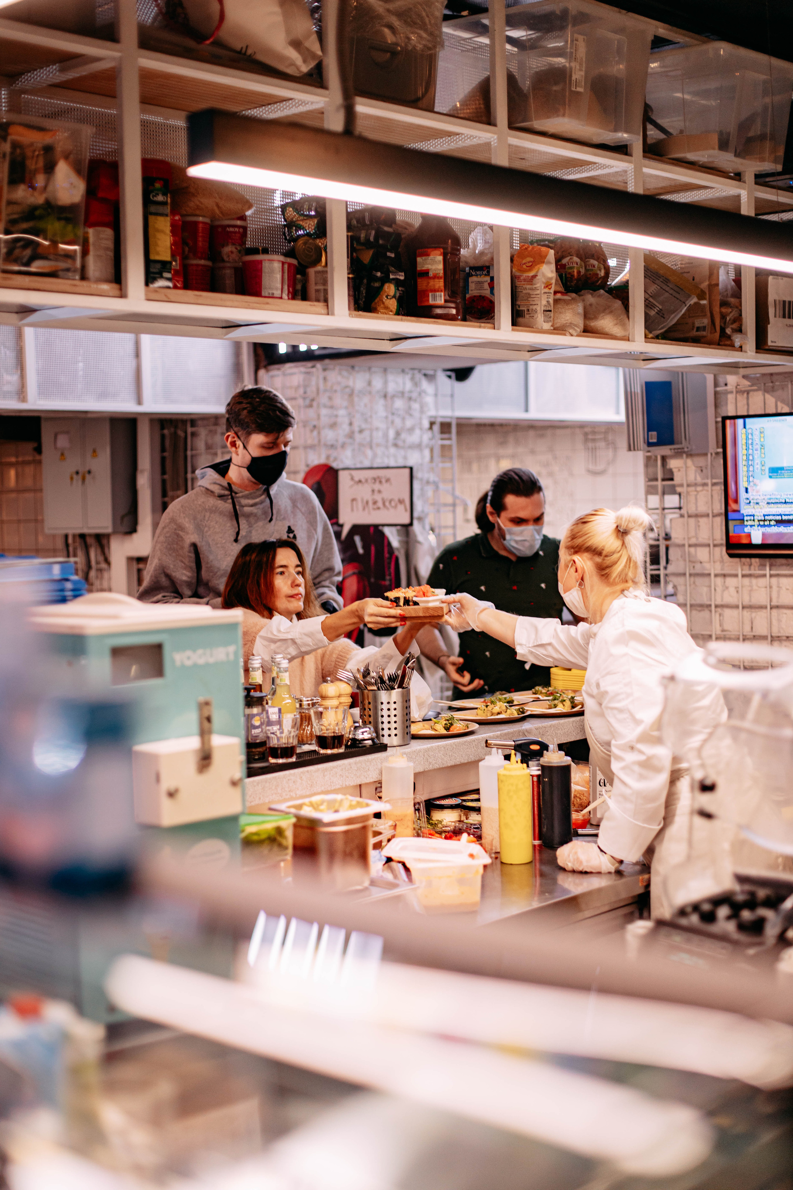 Открытие точки быстрой еды. Фото и видео съемка. Андрей Ионов