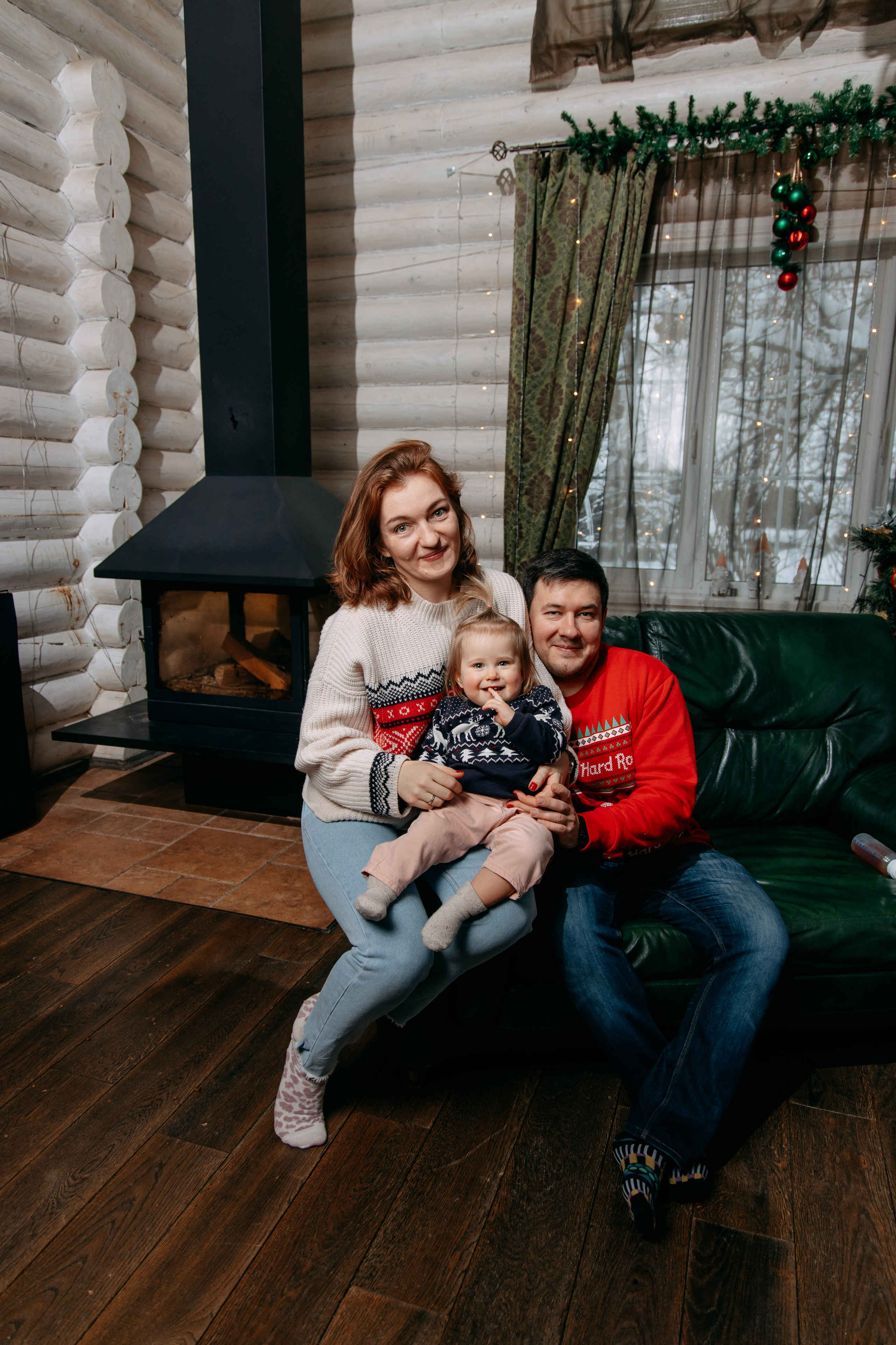 Новогодняя фотосъемка на дому, 4 семьи. Фото и видео съемка. Андрей Ионов