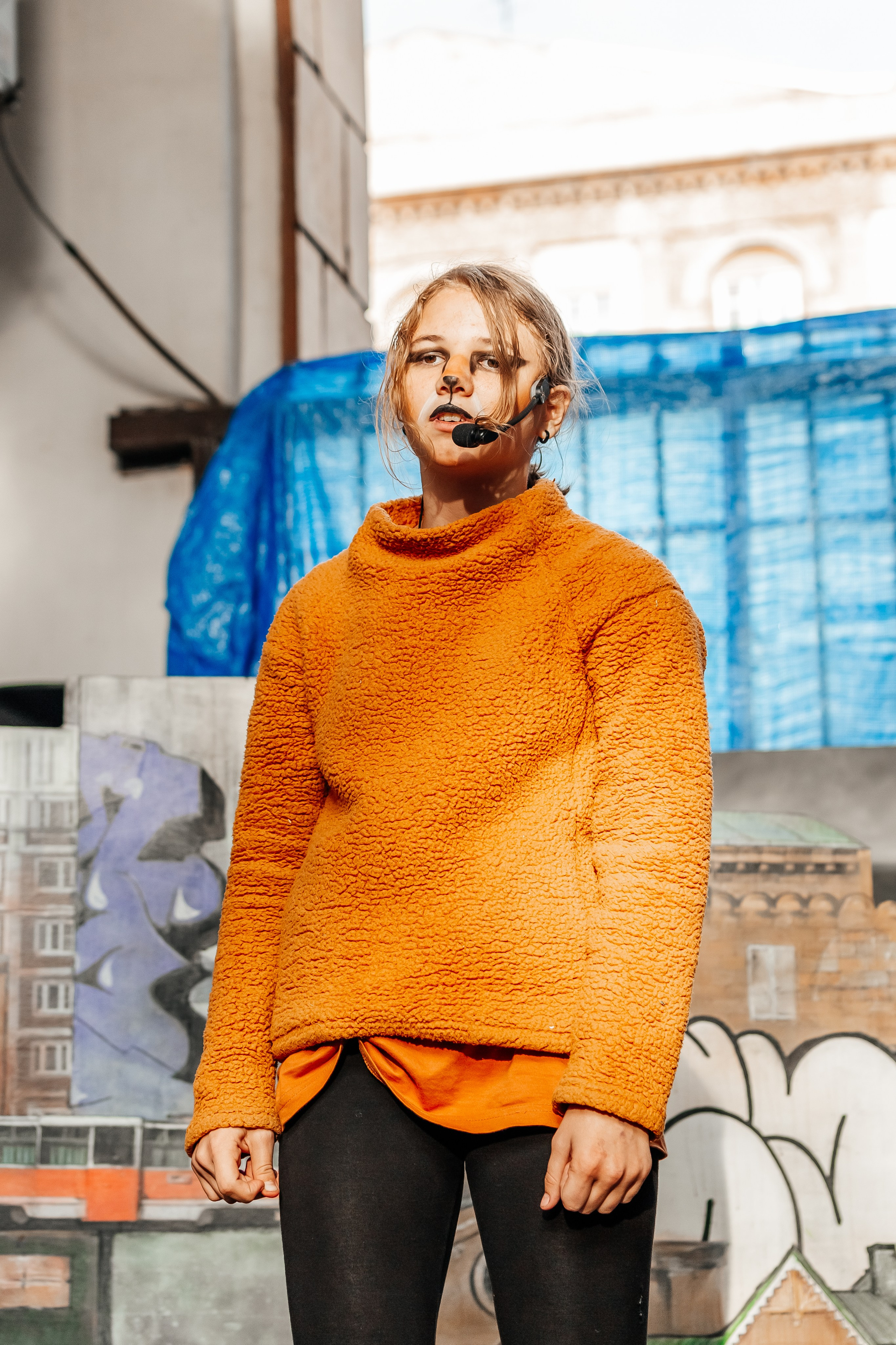 Уличный спектакль «История одного леса». Фотограф Краснодар Марго Хелбен