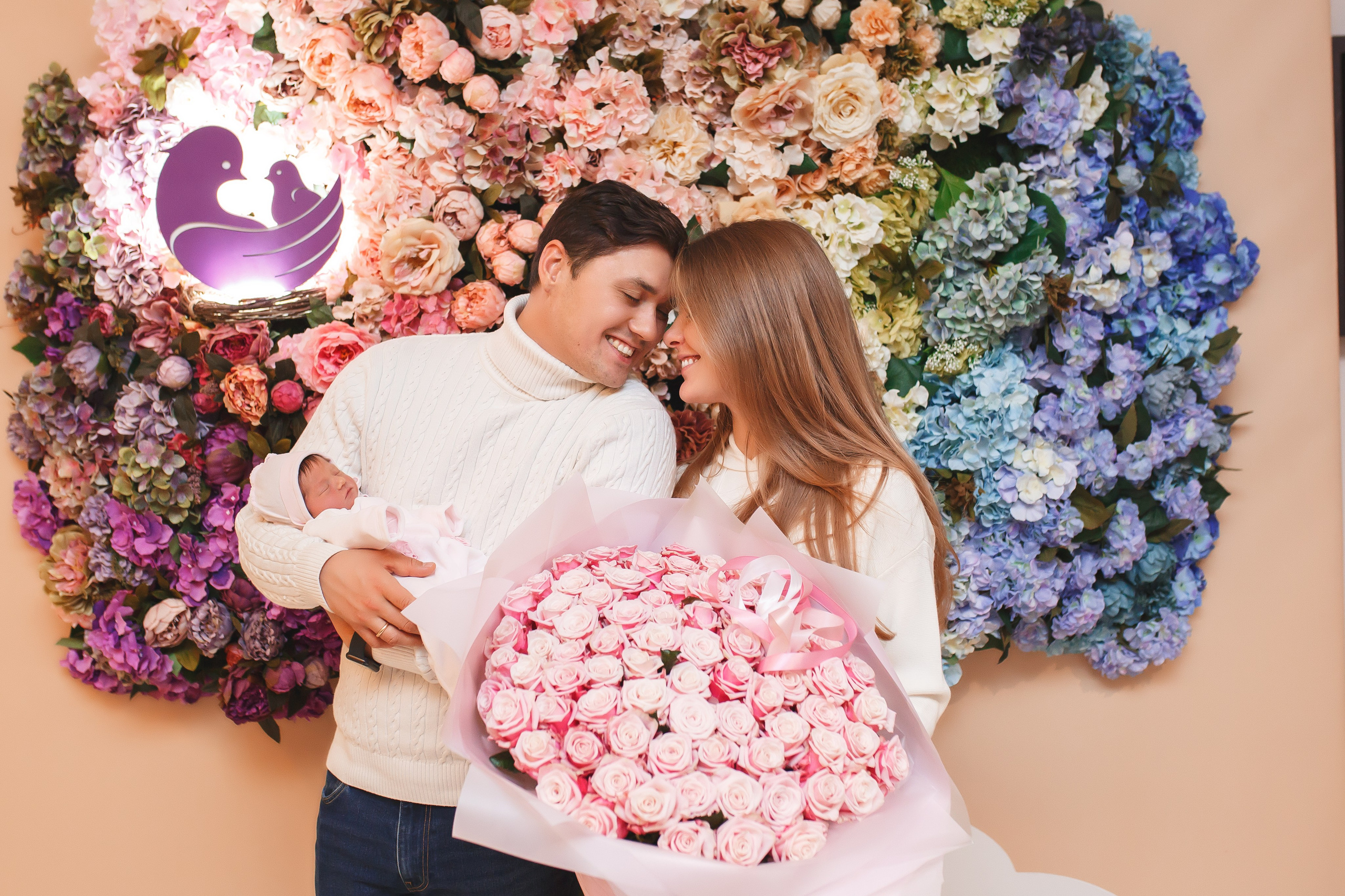 Выписка из роддома. Фотограф г. Москва Олеся Пантелеева