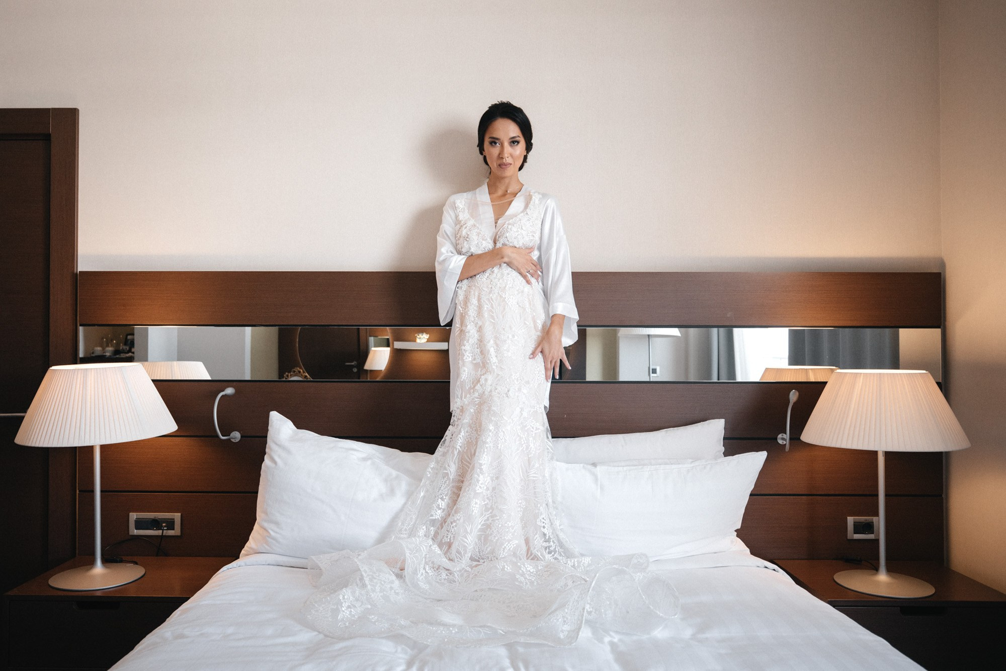 Свадебная фотосессия на вилле в Сочи. Свадебный, репортажный фотограф Дмитрий Макарченко