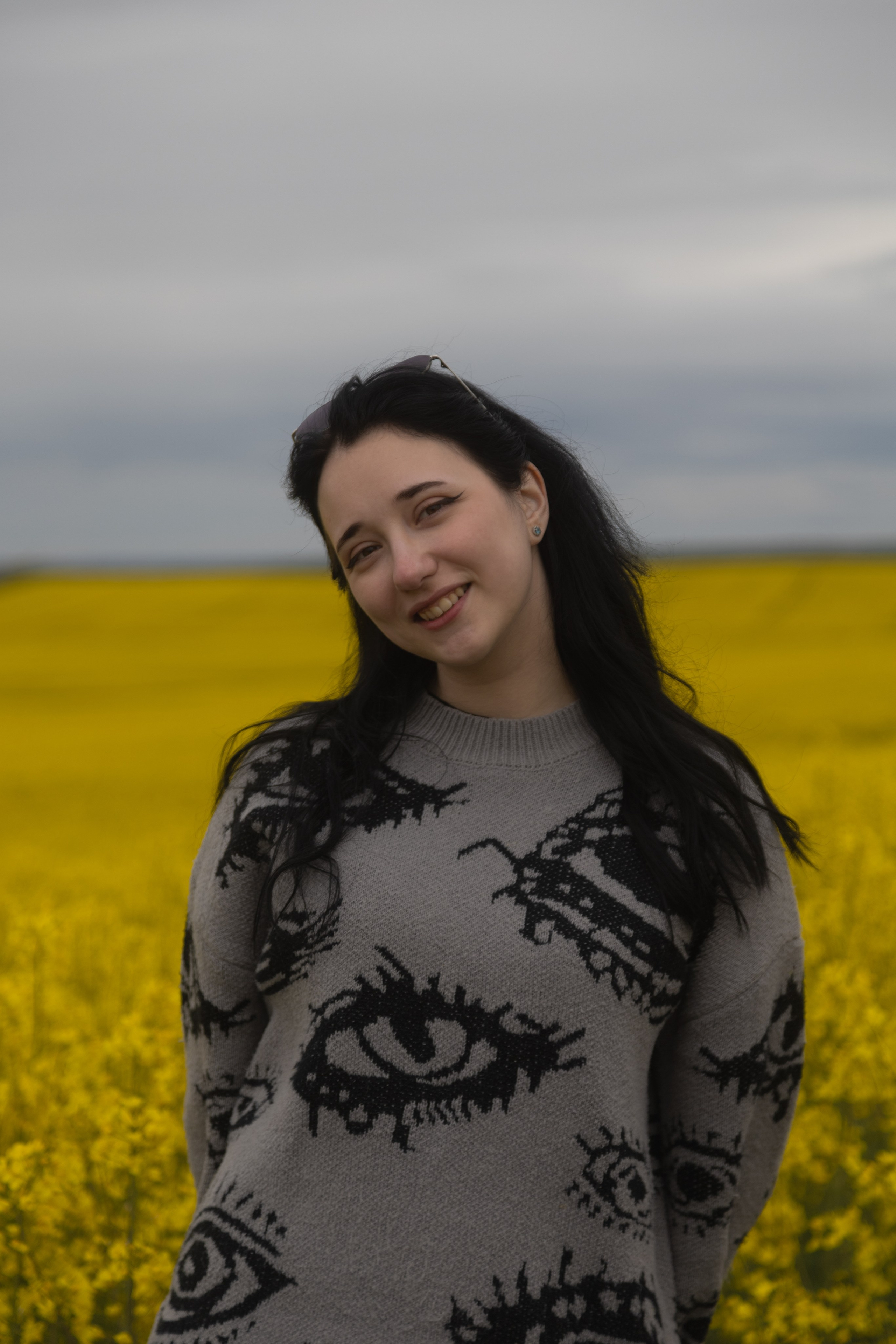 Полина Л — (Рапсовое поле). — Digital Noise —