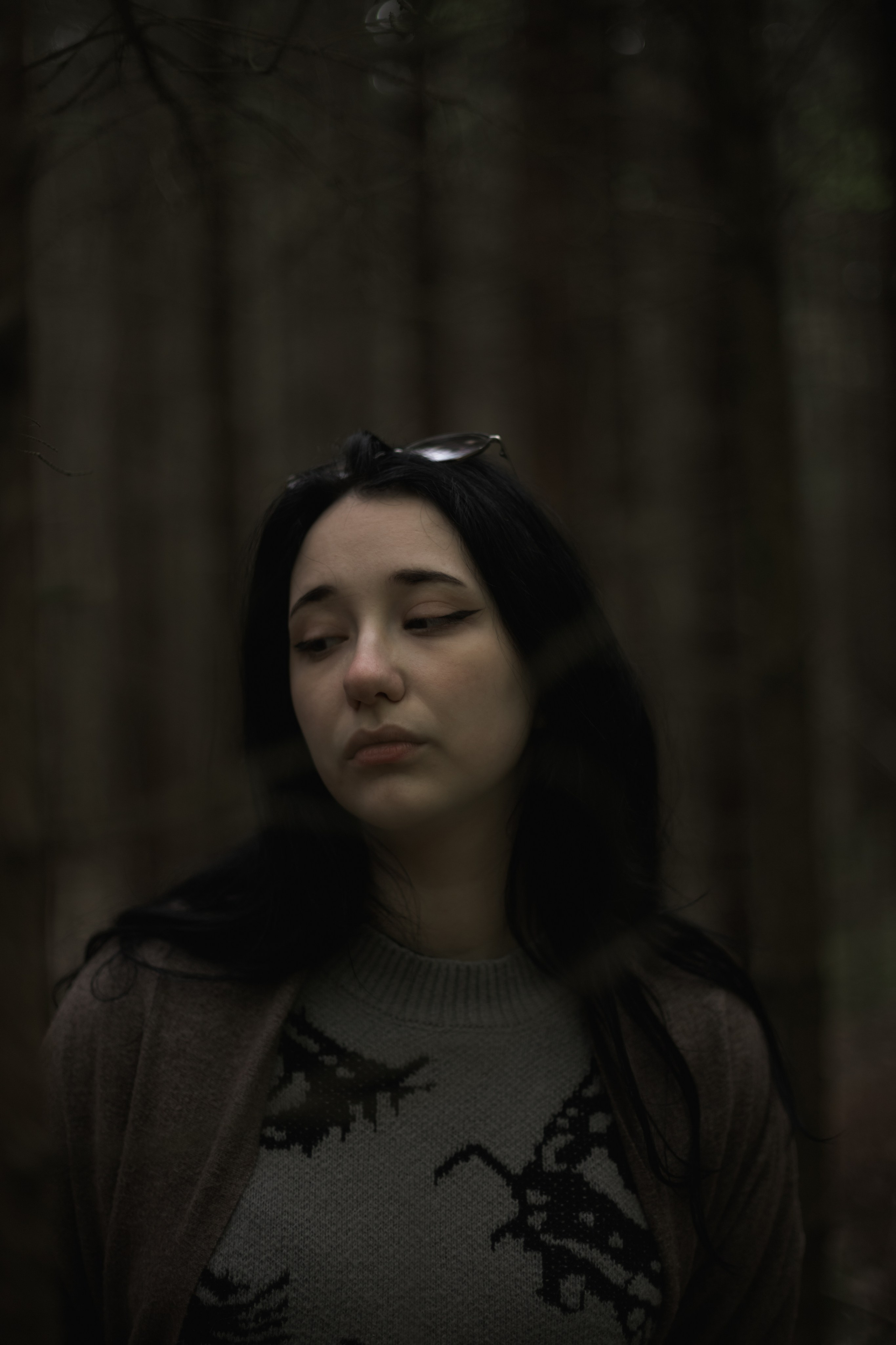 Полина Л — (Лесной массив). — Digital Noise —