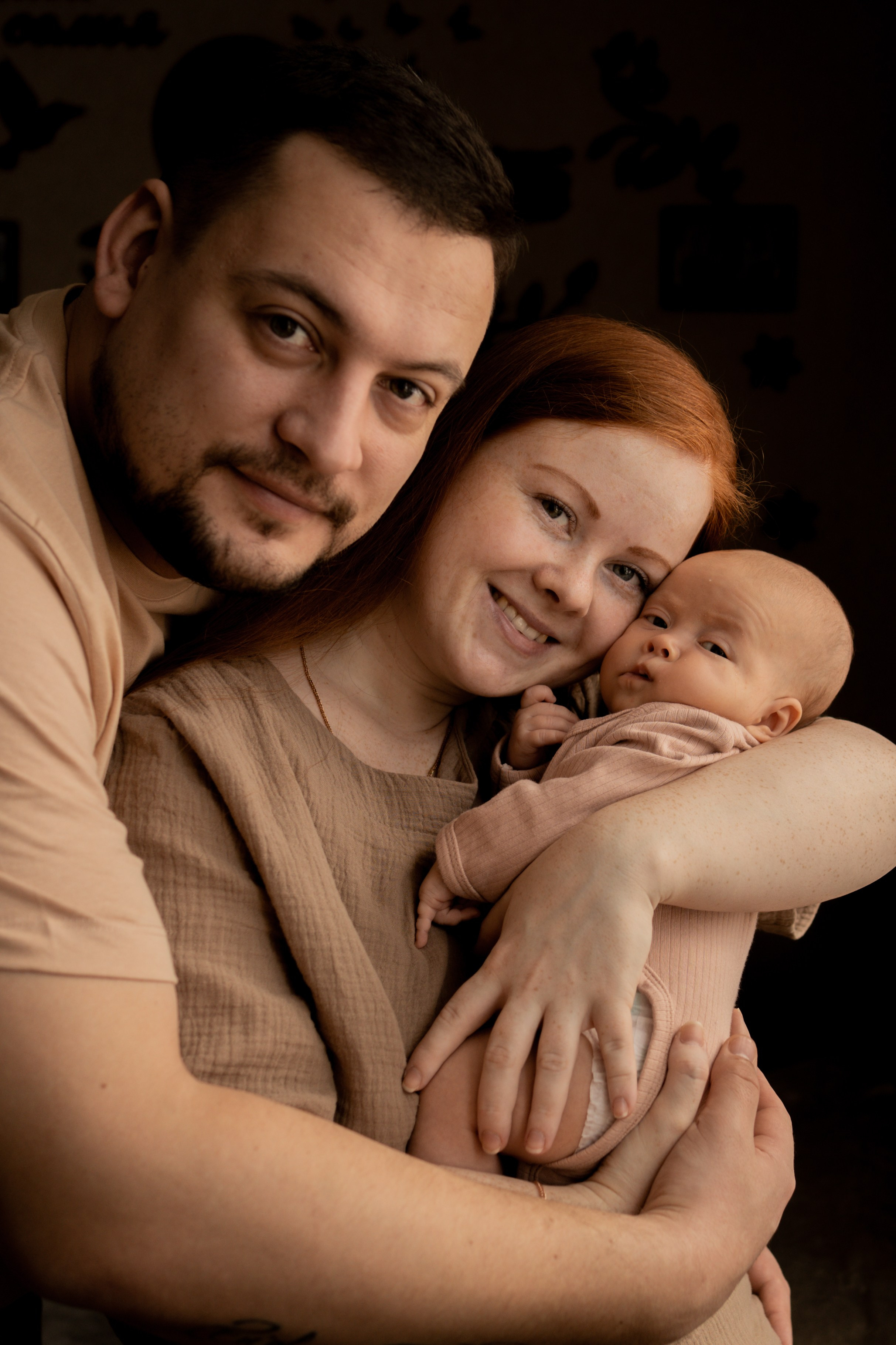 Мария, Артём и Анечка. Фотограф грудного вскармливания в Москве Екатерина