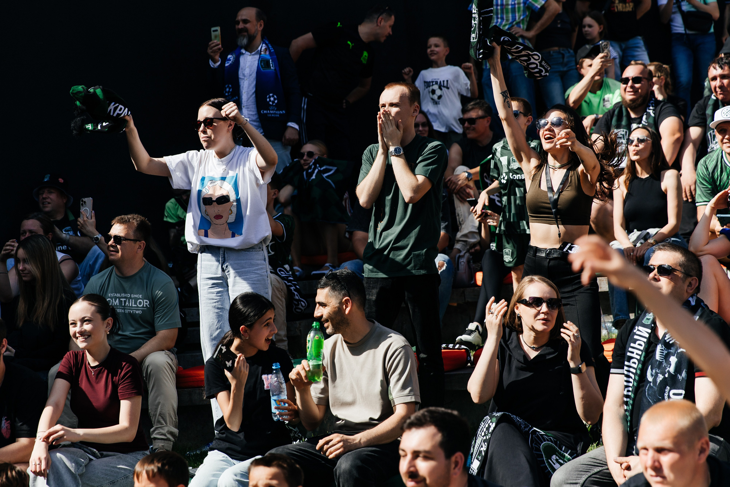 Болельщики фк Краснодара. Фотограф в Краснодаре Алла Потоцкая