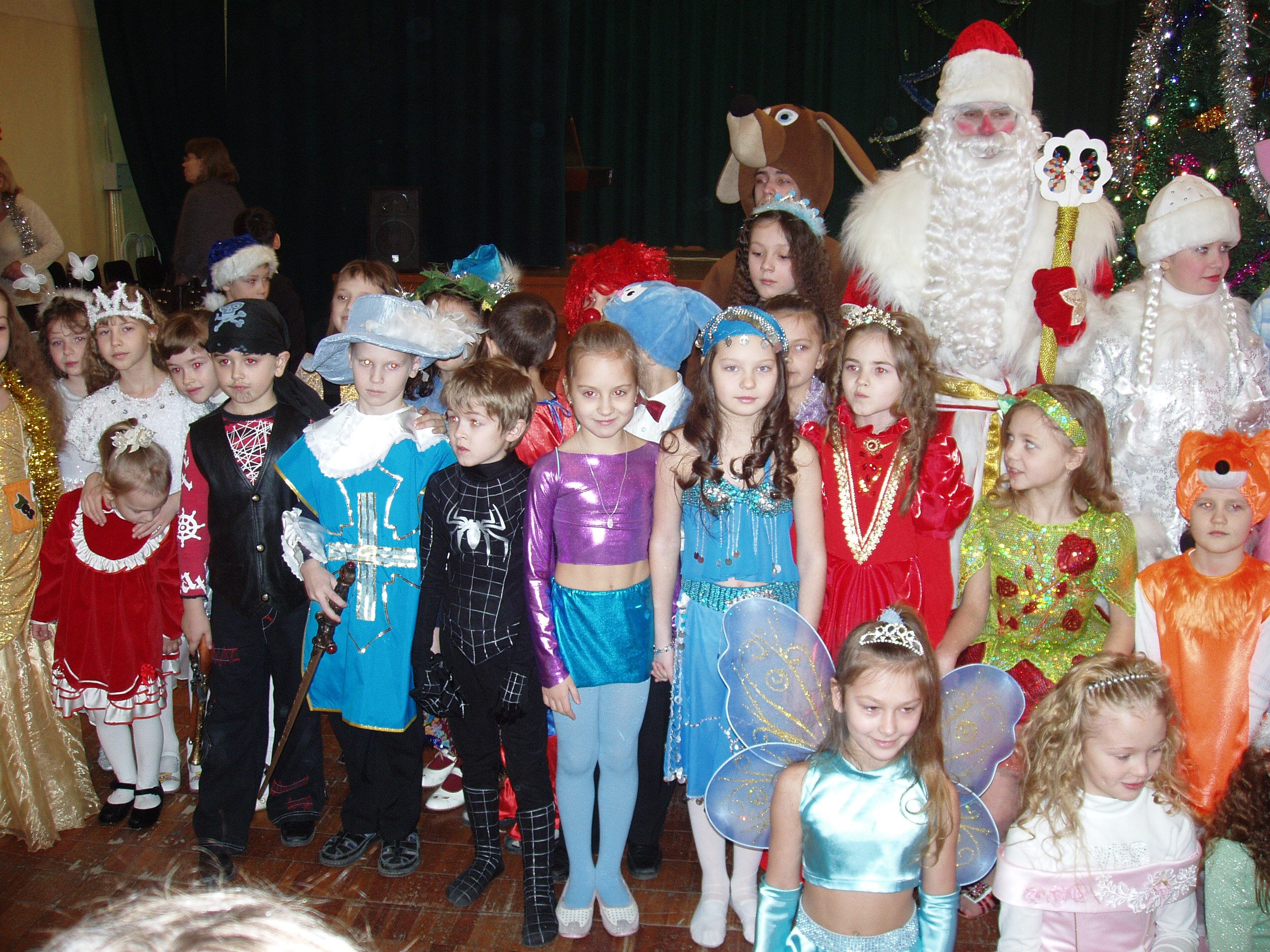 Школьная Елка 26.12.2008. Семейный, Свадебный фотограф СПБ Питер— Романова Екатерина