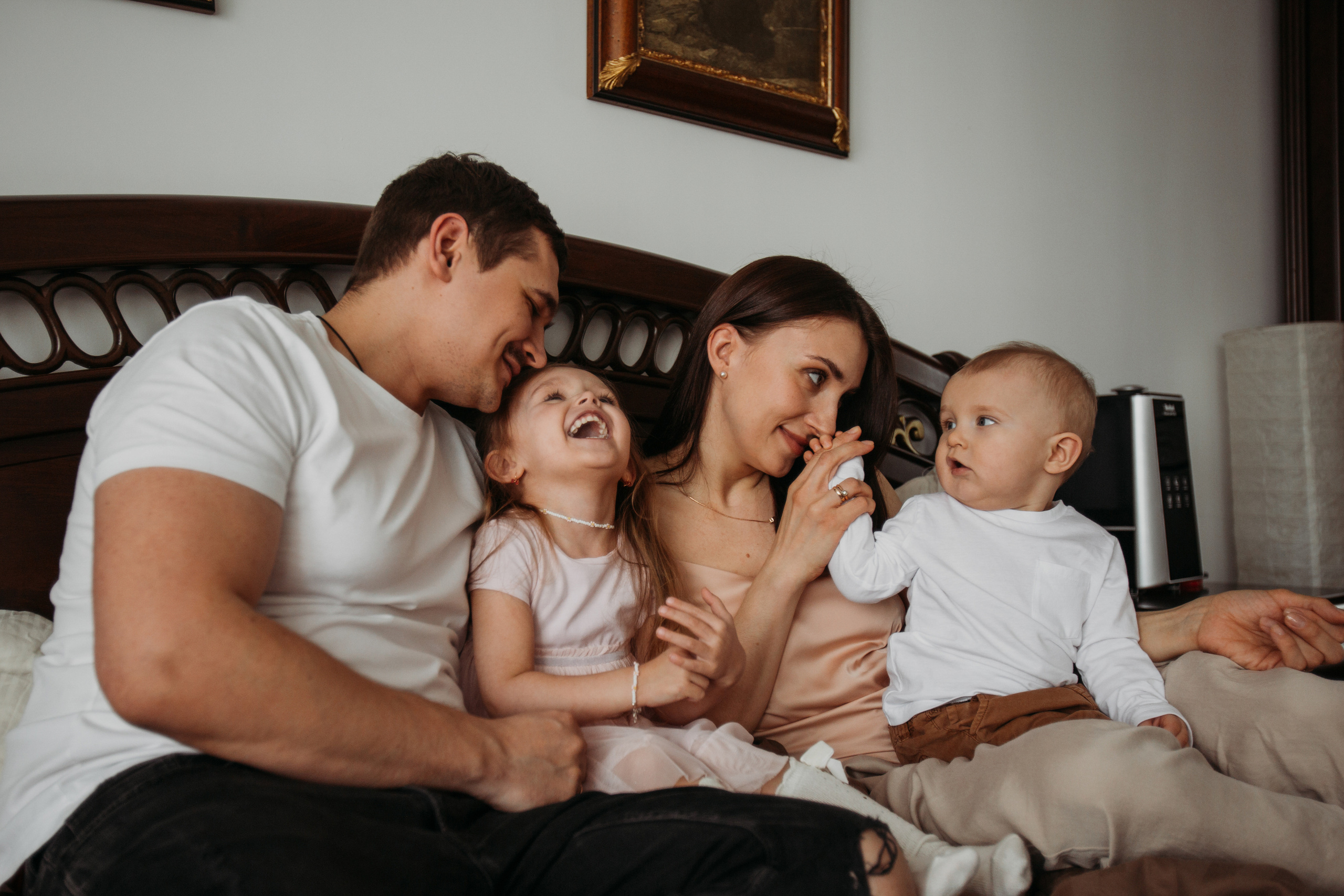 Когда папа дома. Фотограф Красноярск Рукосуева Катерина