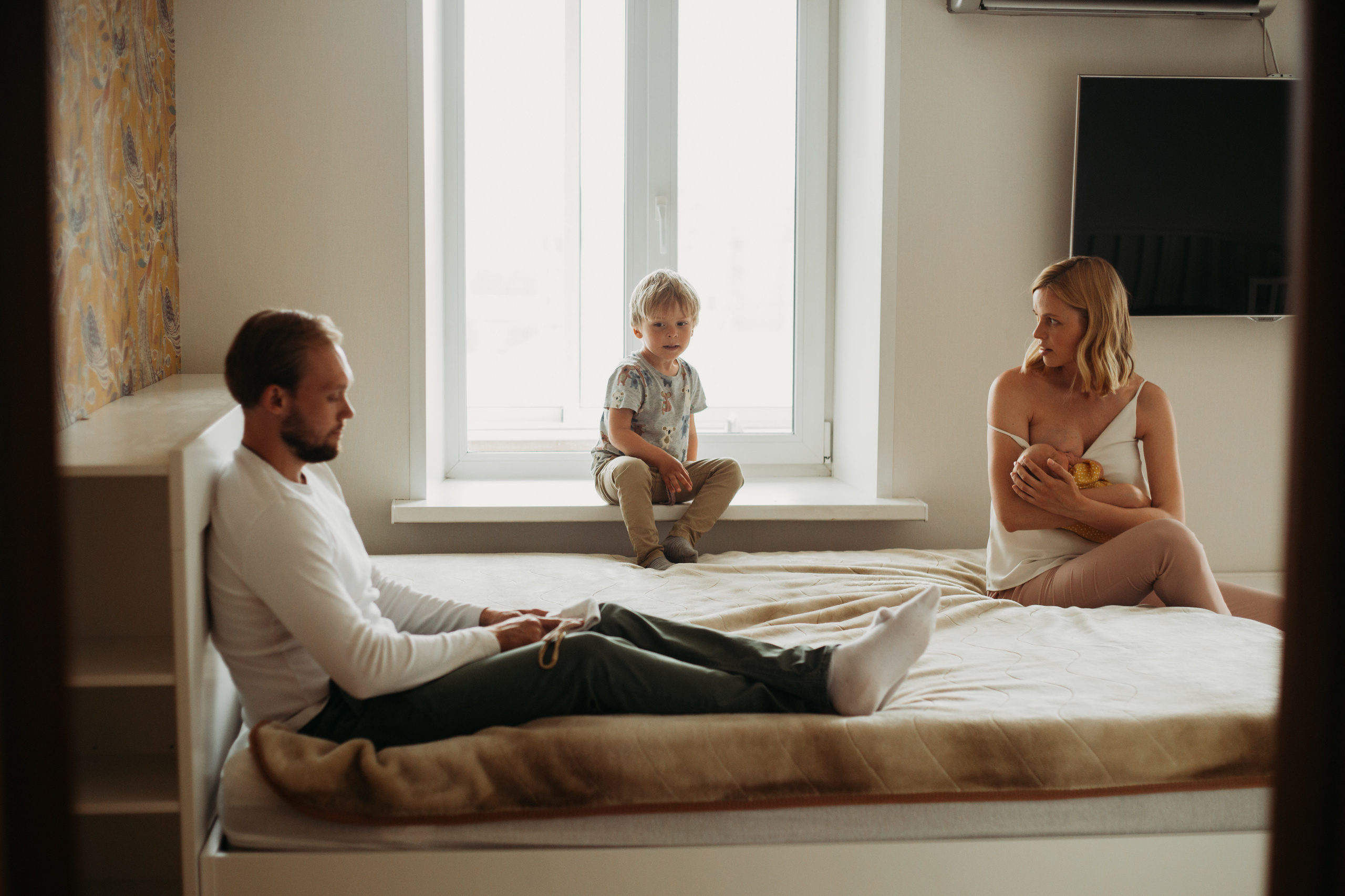 Первый месяц малышки. Фотограф Красноярск Рукосуева Катерина