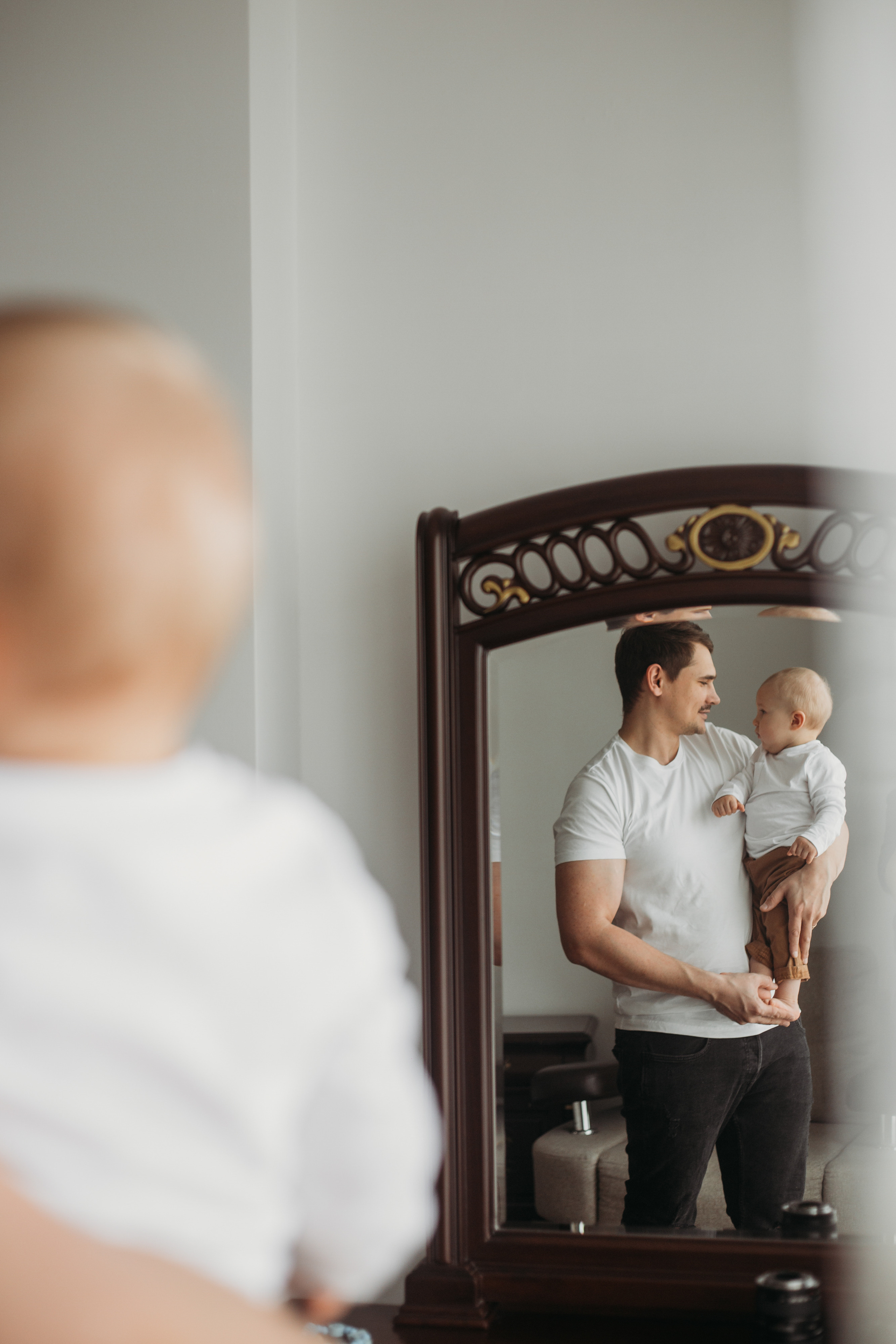 Когда папа дома. Фотограф Красноярск Рукосуева Катерина