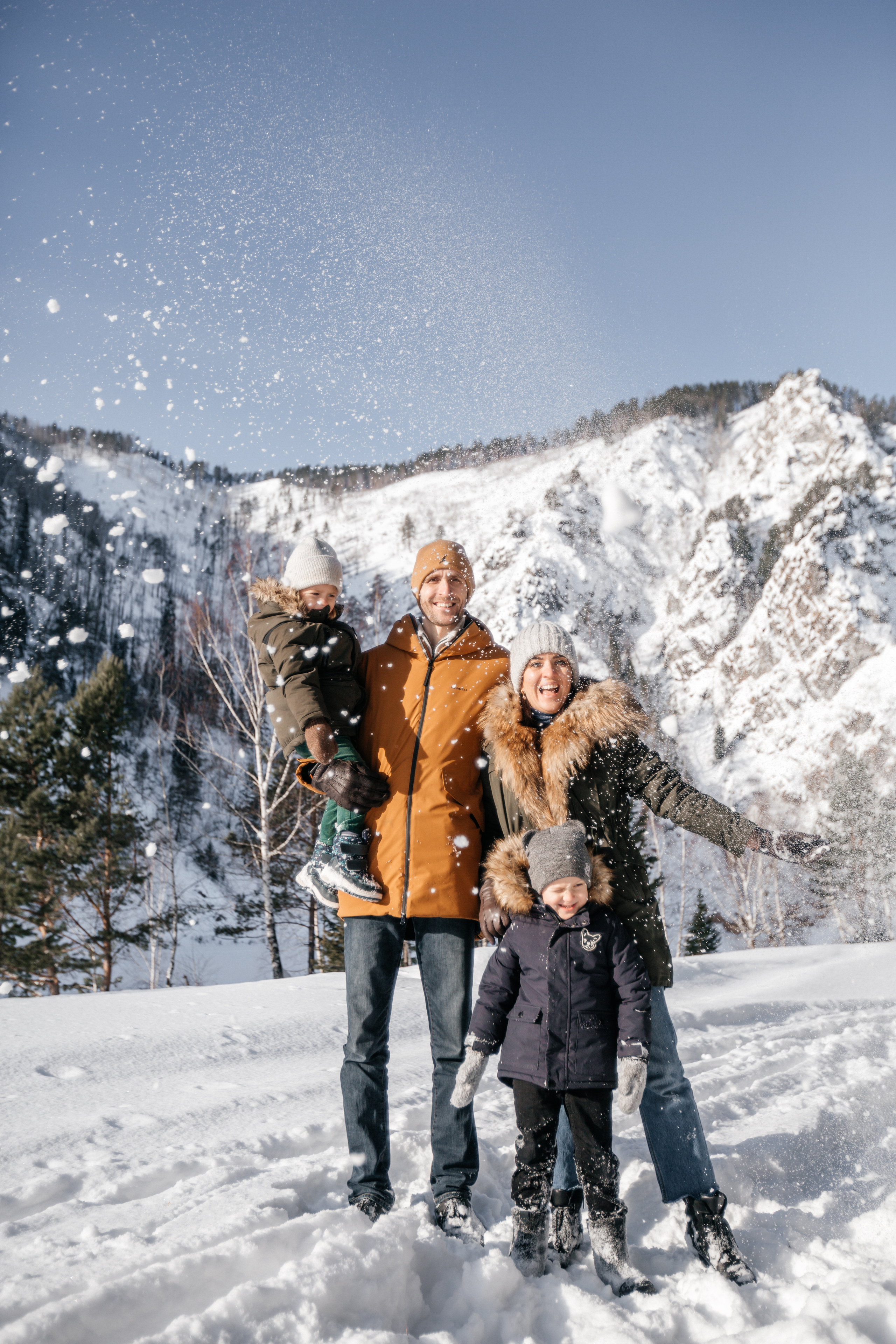 Зимние забавы. Фотограф Красноярск Рукосуева Катерина