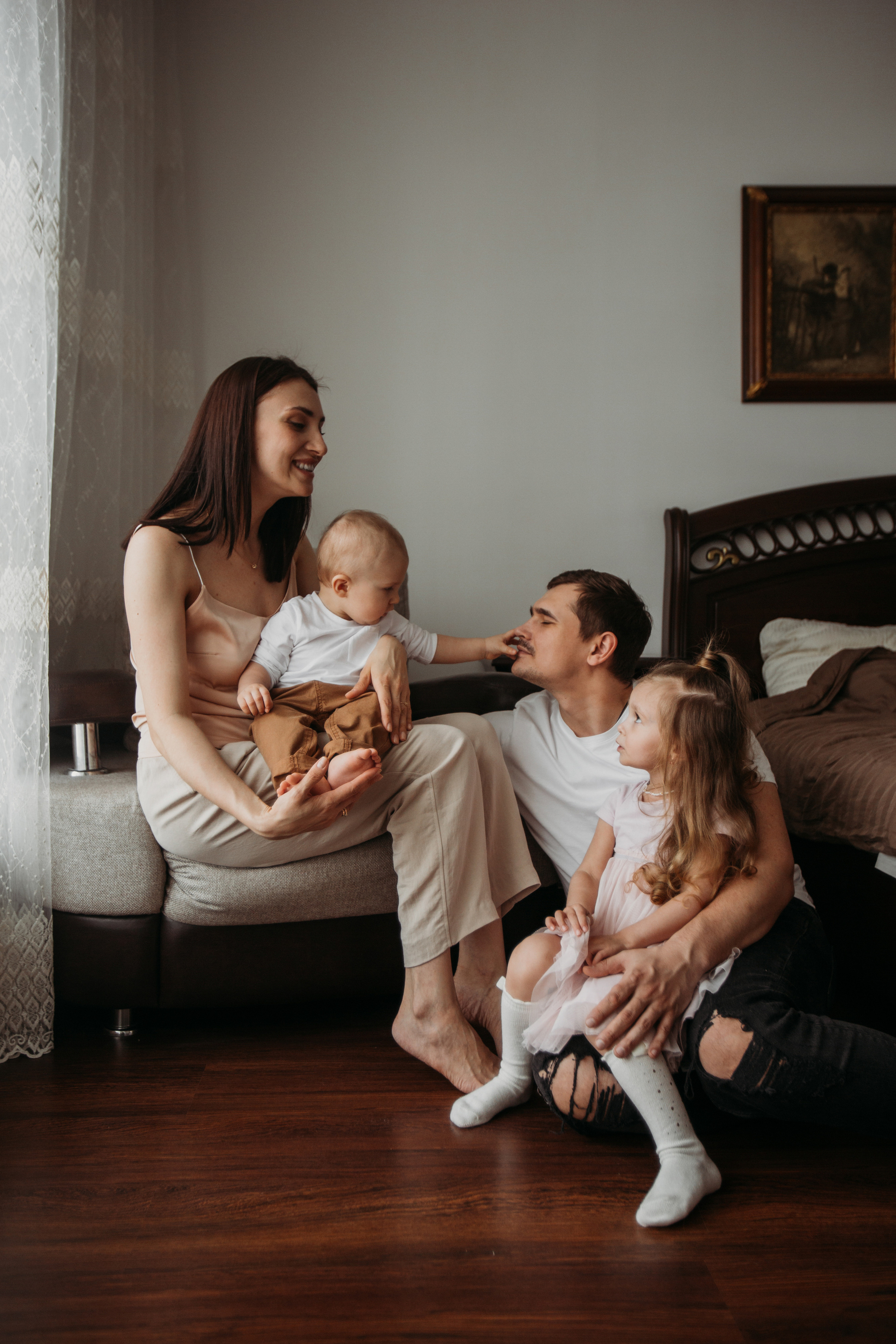 Когда папа дома. Фотограф Красноярск Рукосуева Катерина